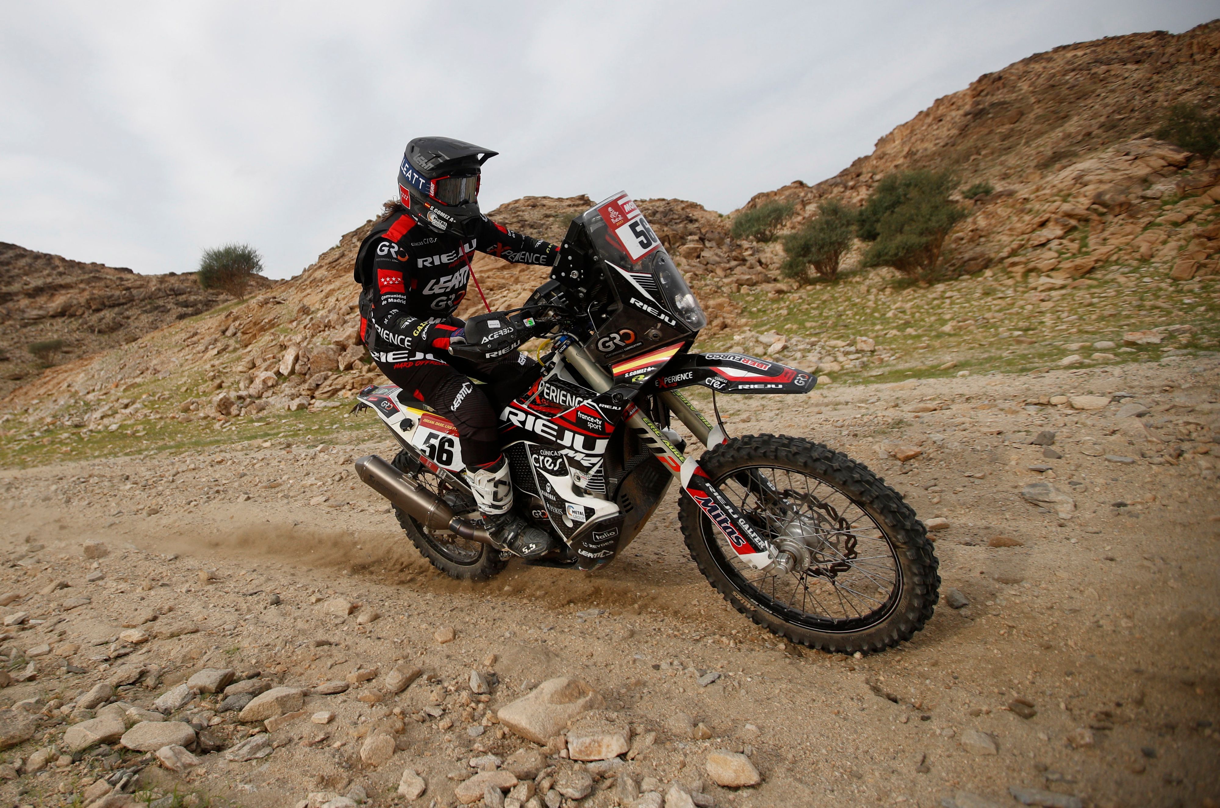 Sandra Gomez geht als einzige Frau bei der Rallye Dakar an den Start. 