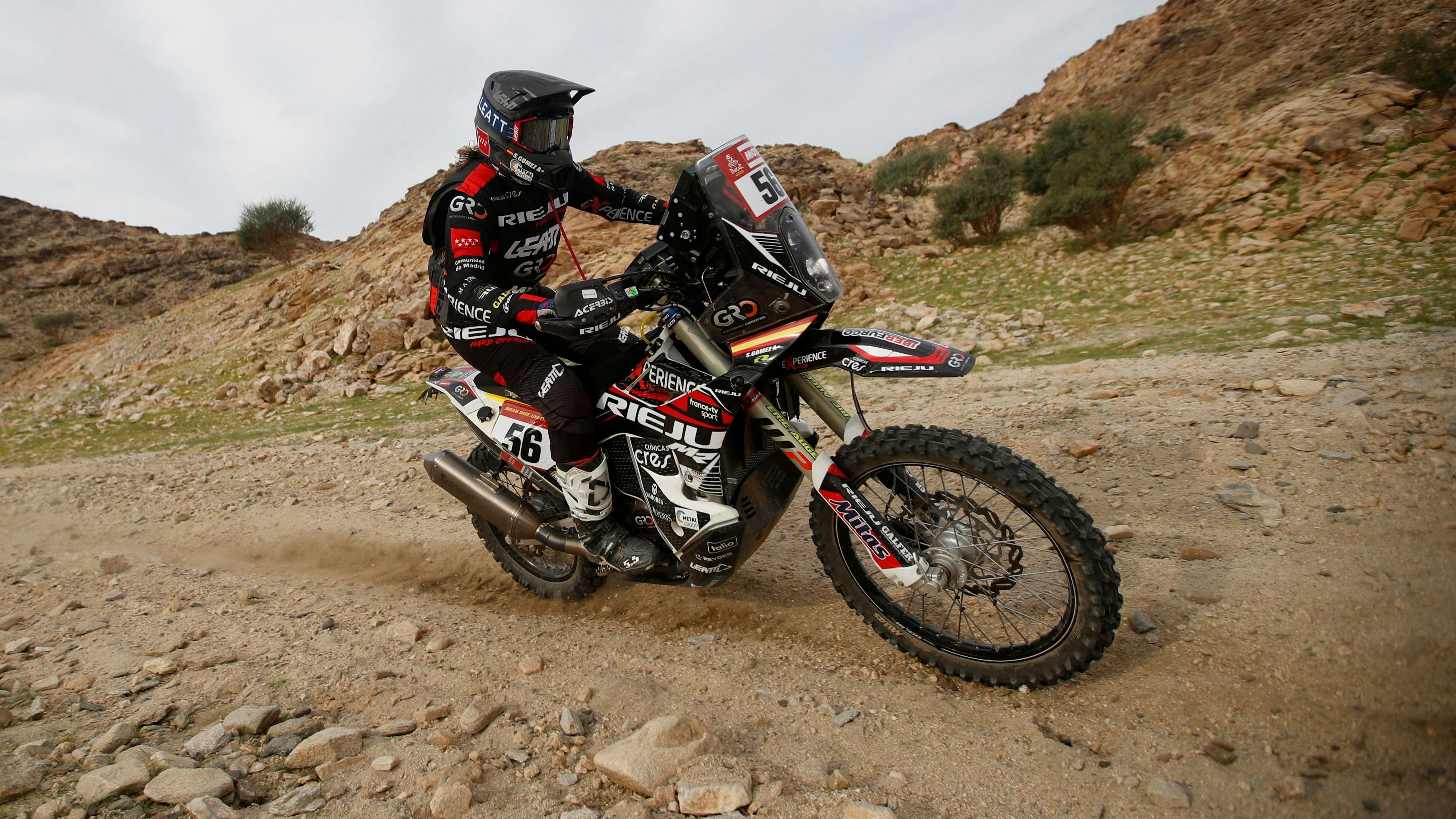 Sandra Gomez geht als einzige Frau bei der Rallye Dakar an den Start. 