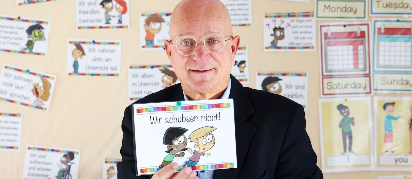 Niki Glattauer ist als ehemaliger Schuldirektor in Wien Experte in Bildungsfragen