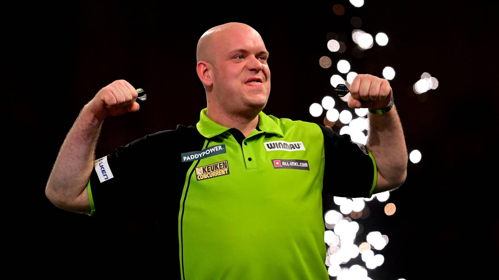 Darts-Show! Van Gerwen gelingt siebter Streich