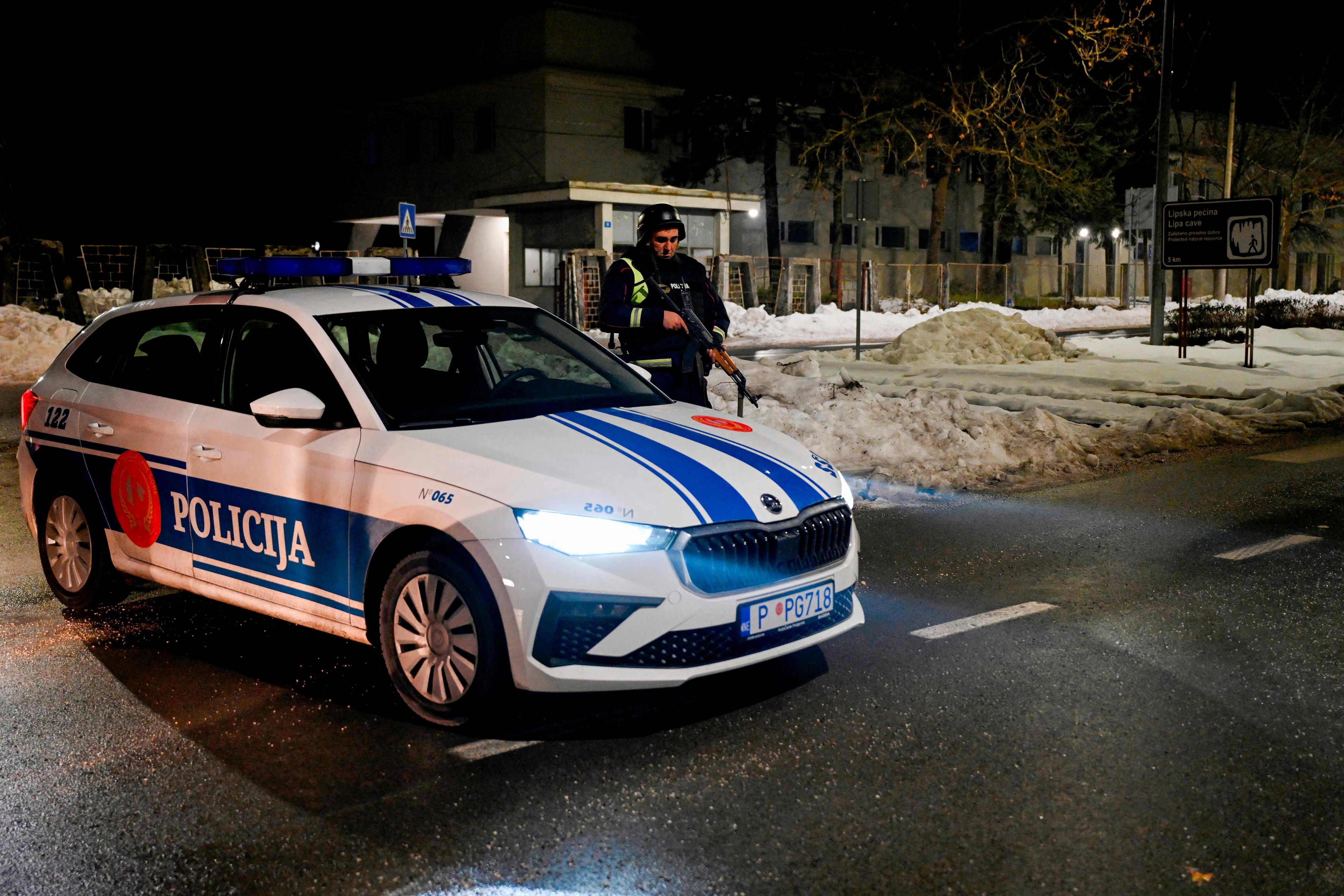 In Montenegro kam es am Mittwoch zu einem Amoklauf mit zwölf Toten. 