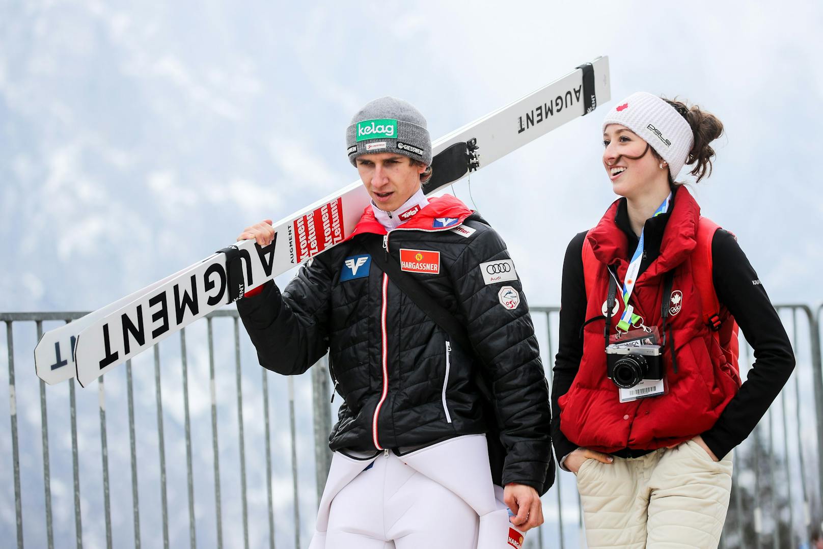 Daniel Tschofenig ist mit der kanadischen Skispringerin Alexandria Loutitt liiert.