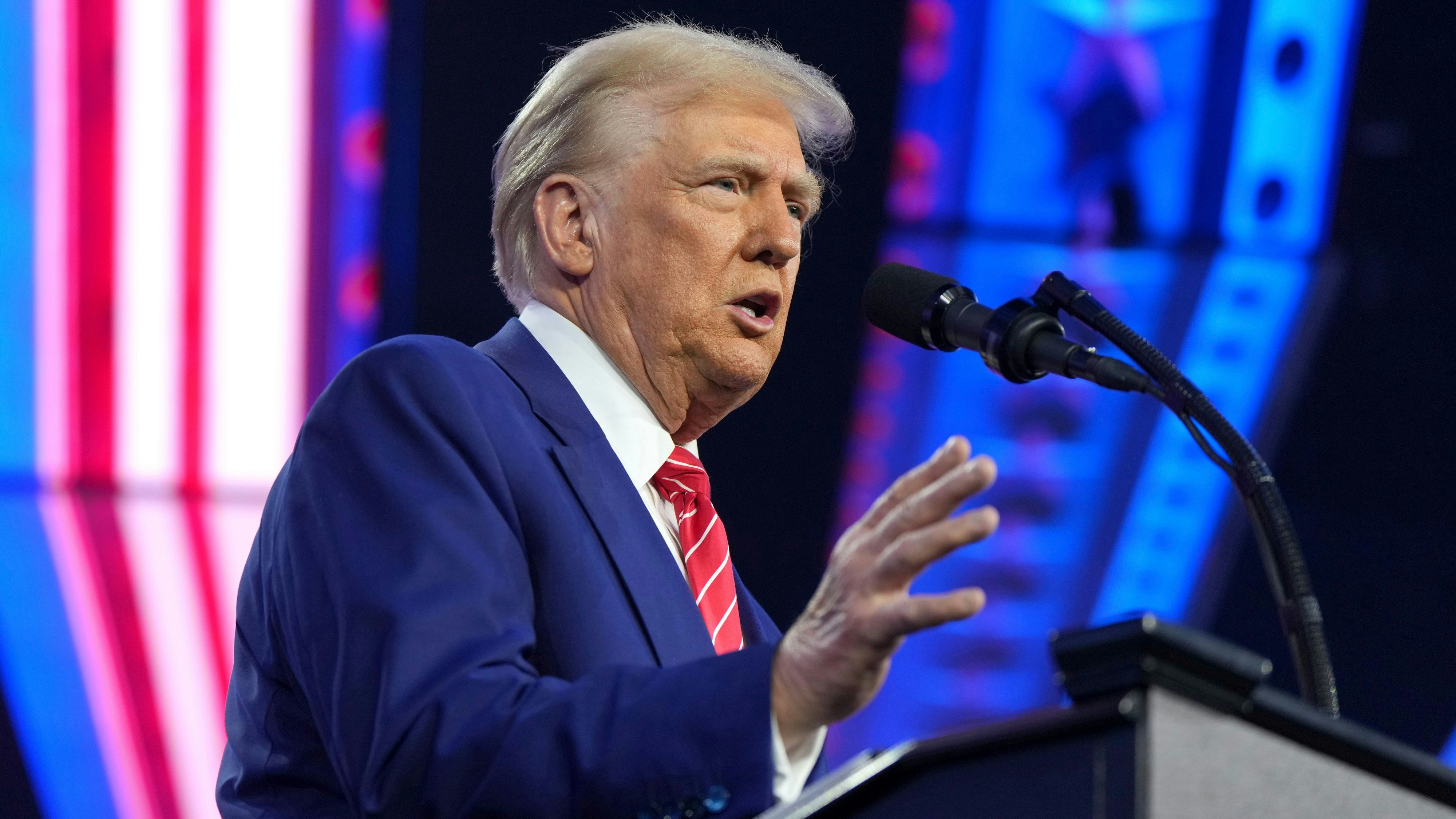 Trump wurde im Schweigegeld-Prozess um die Pornodarstellerin Stormy Daniels schuldig gesprochen.