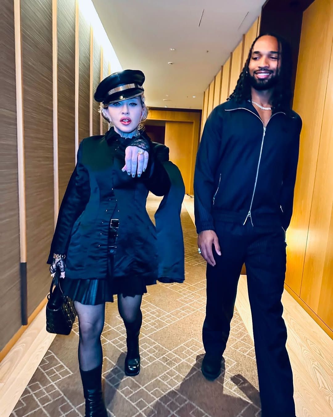 Madonna & Akeem Morris