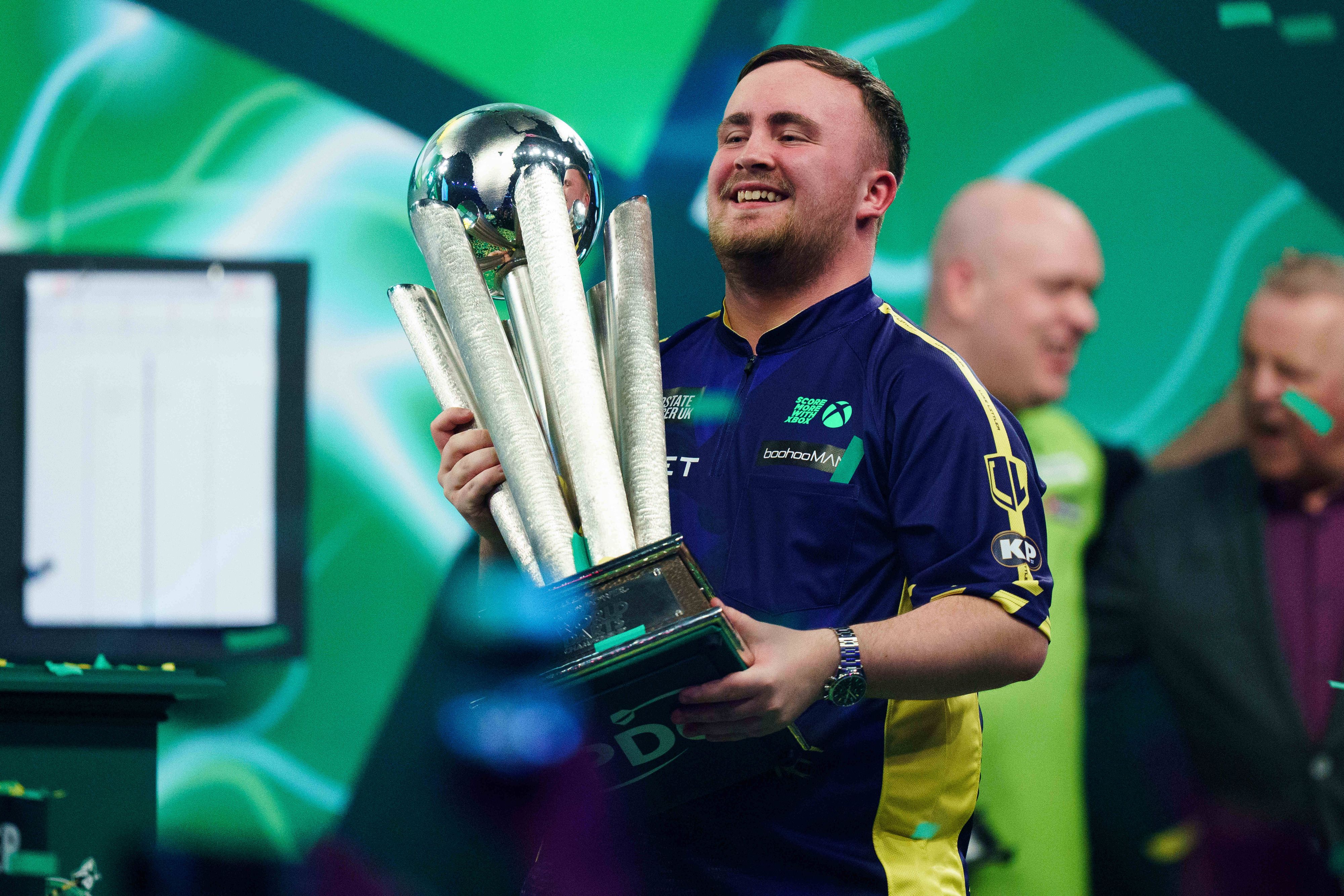 Luke Littler gewann das Finale der Darts-WM. 