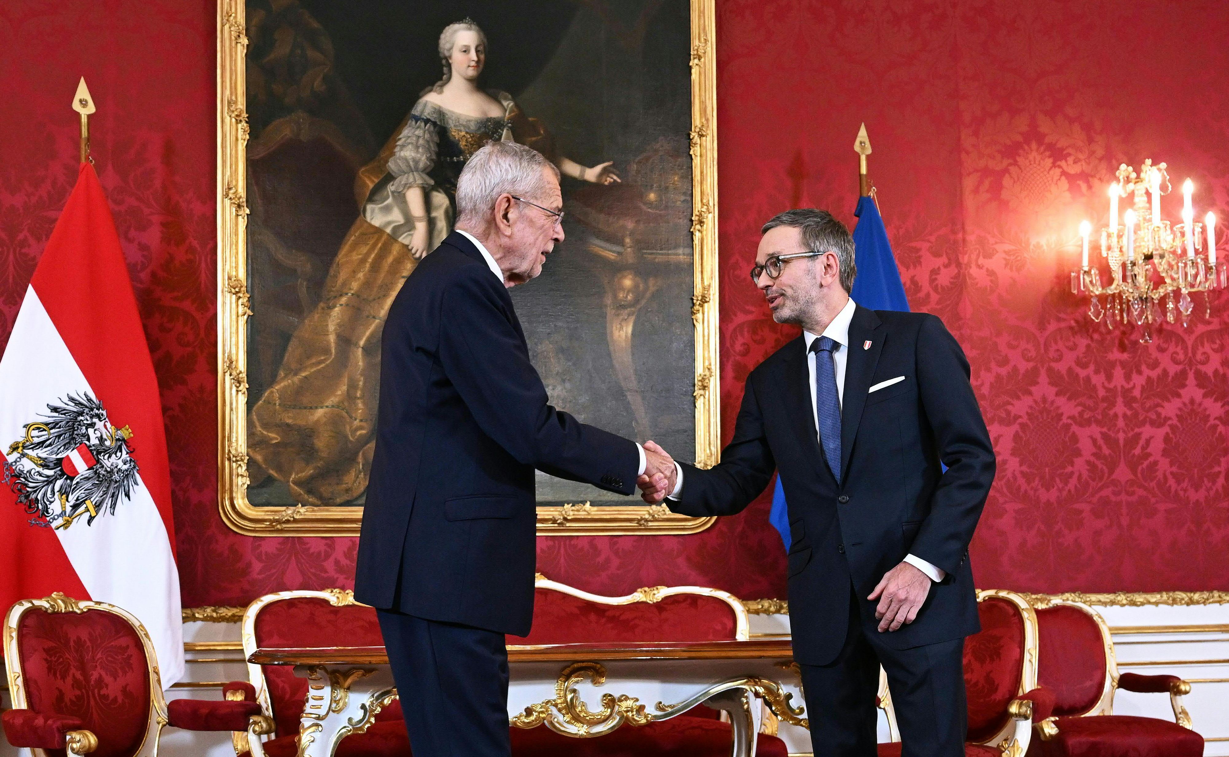 Alexander Van der Bellen und Herbert Kickl – bekommt der FPÖ-Chef den Regierungsbildungsauftrag?