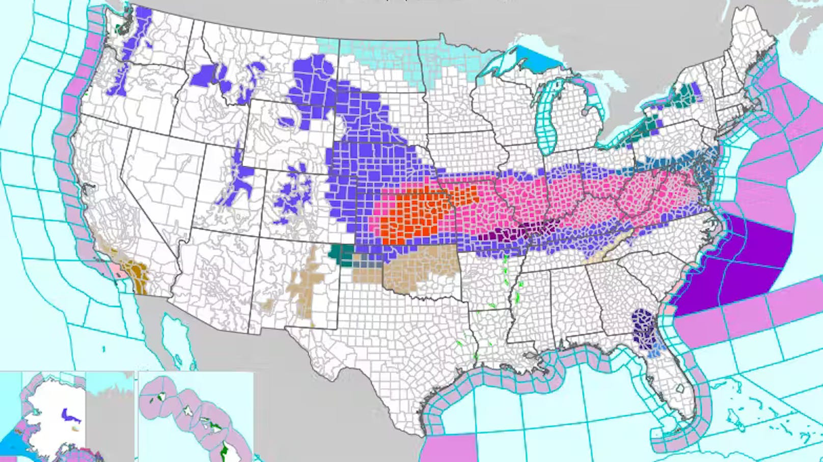 "Zerstörerischer Wintersturm" erreicht USA