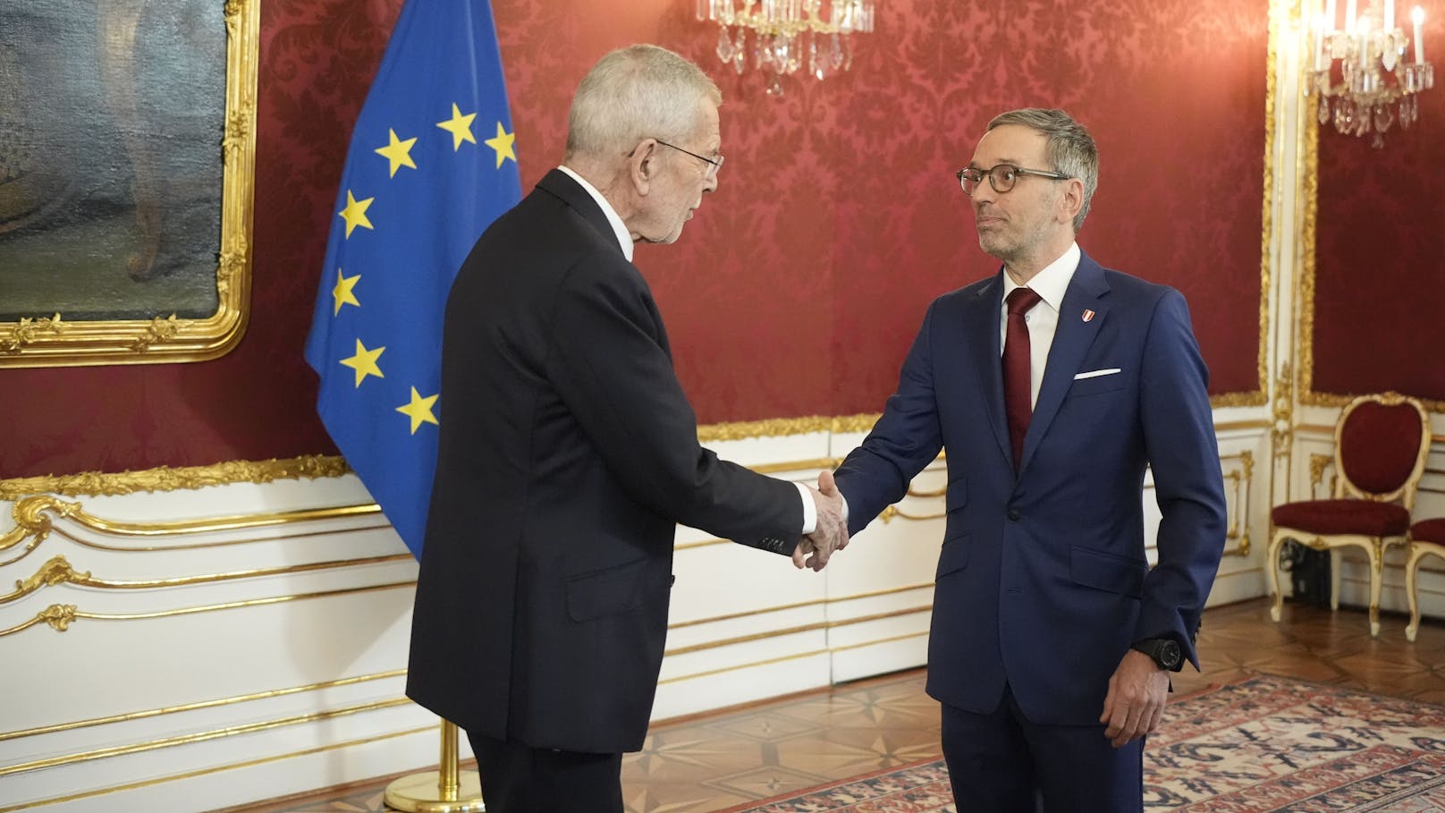 Die Stimmung in der Hofburg ist angespannt.