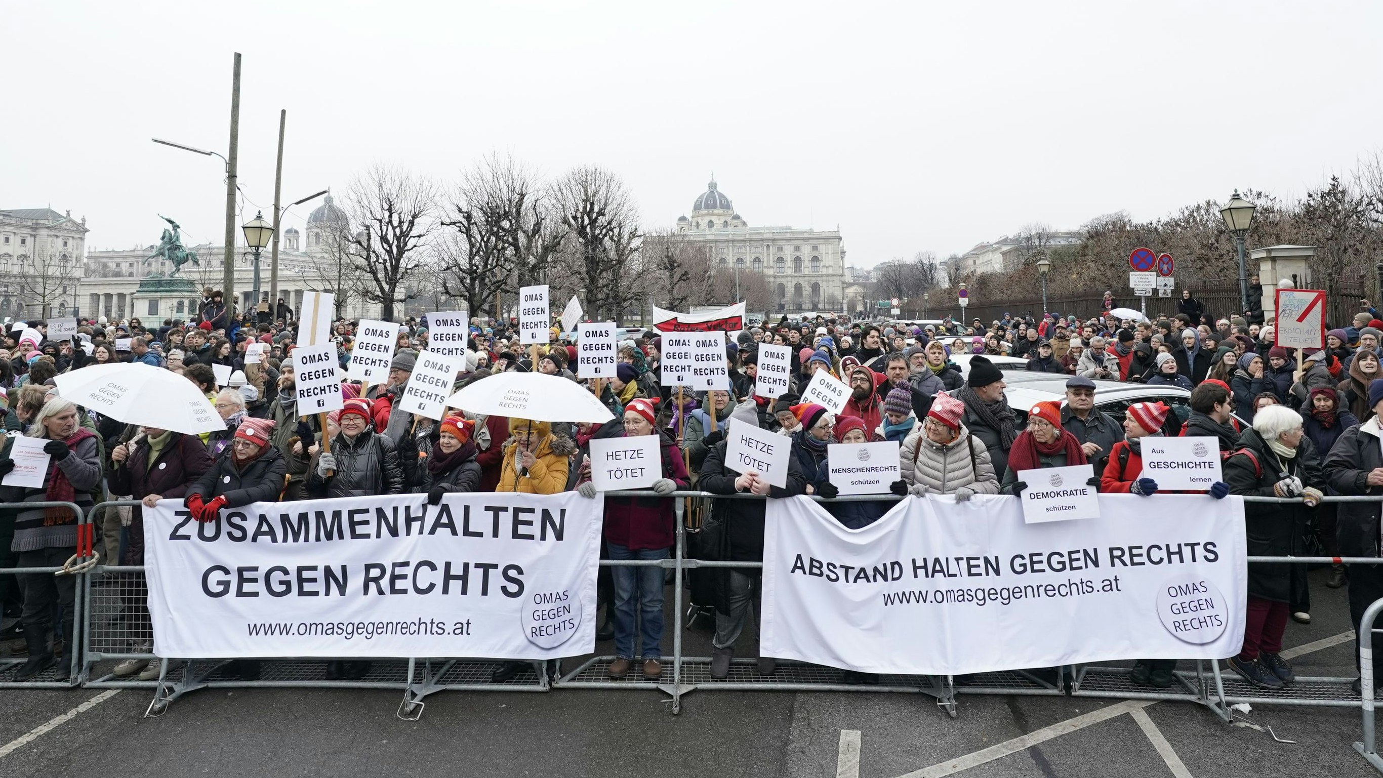 Demo gegen Kickl