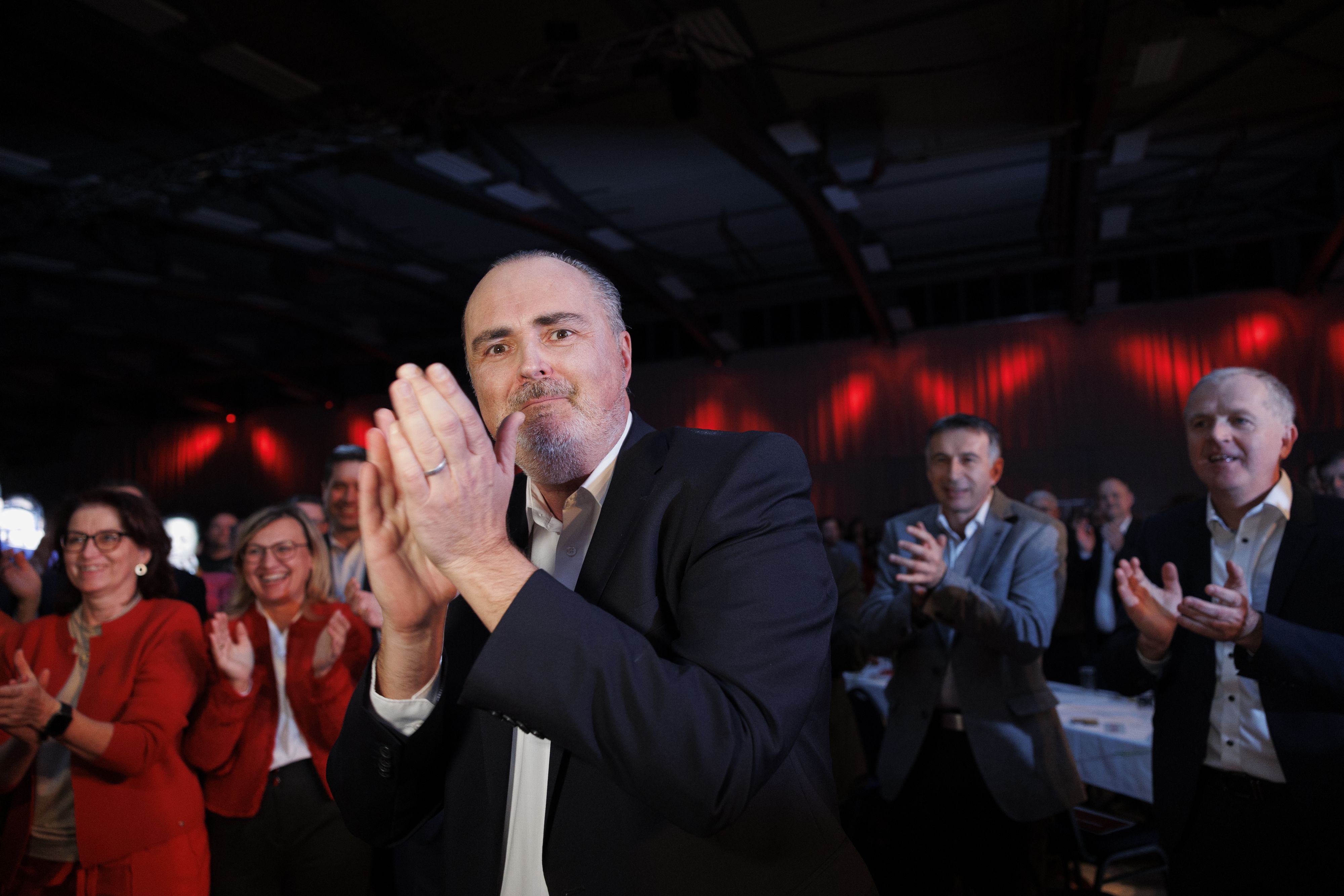Landeshauptmann Hans Peter Doskozil wurde mit viel Applaus begrüßt.