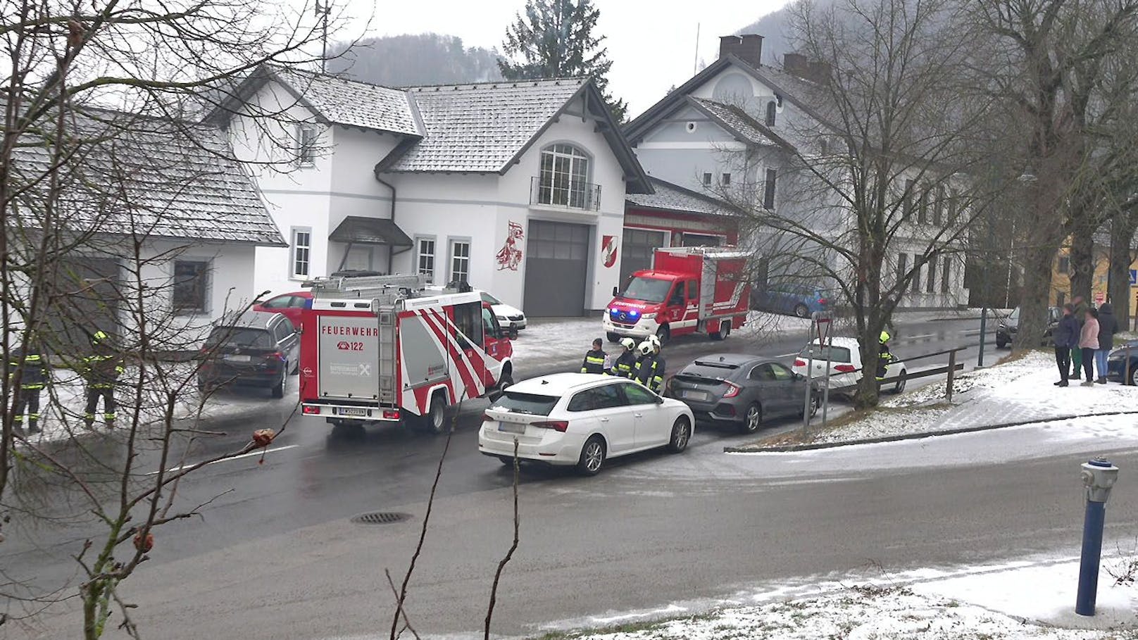 Brand in Nöstach-Hafnerberg in der Gemeinde Altenmarkt a. d. Triesting (NÖ, Bezirk Baden)