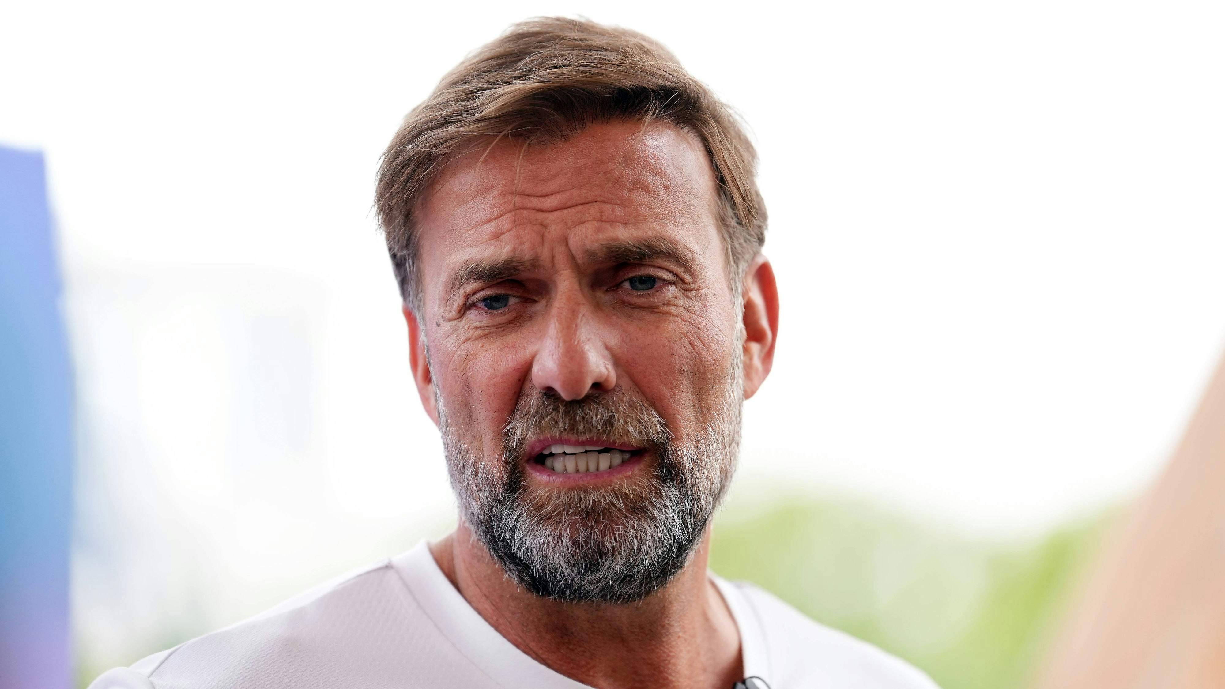 File photo dated 29/08/24 of Jurgen Klopp. Former Liverpool manager Jurgen Klopp has been named as Red Bulls global head of soccer. Issue date: Wednesday October 9, 2024. FILE PHOTO Use subject to restrictions. Editorial use only, no commercial use without prior consent from rights holder. PUBLICATIONxNOTxINxUKxIRL Copyright: xZacxGoodwinx 77753039