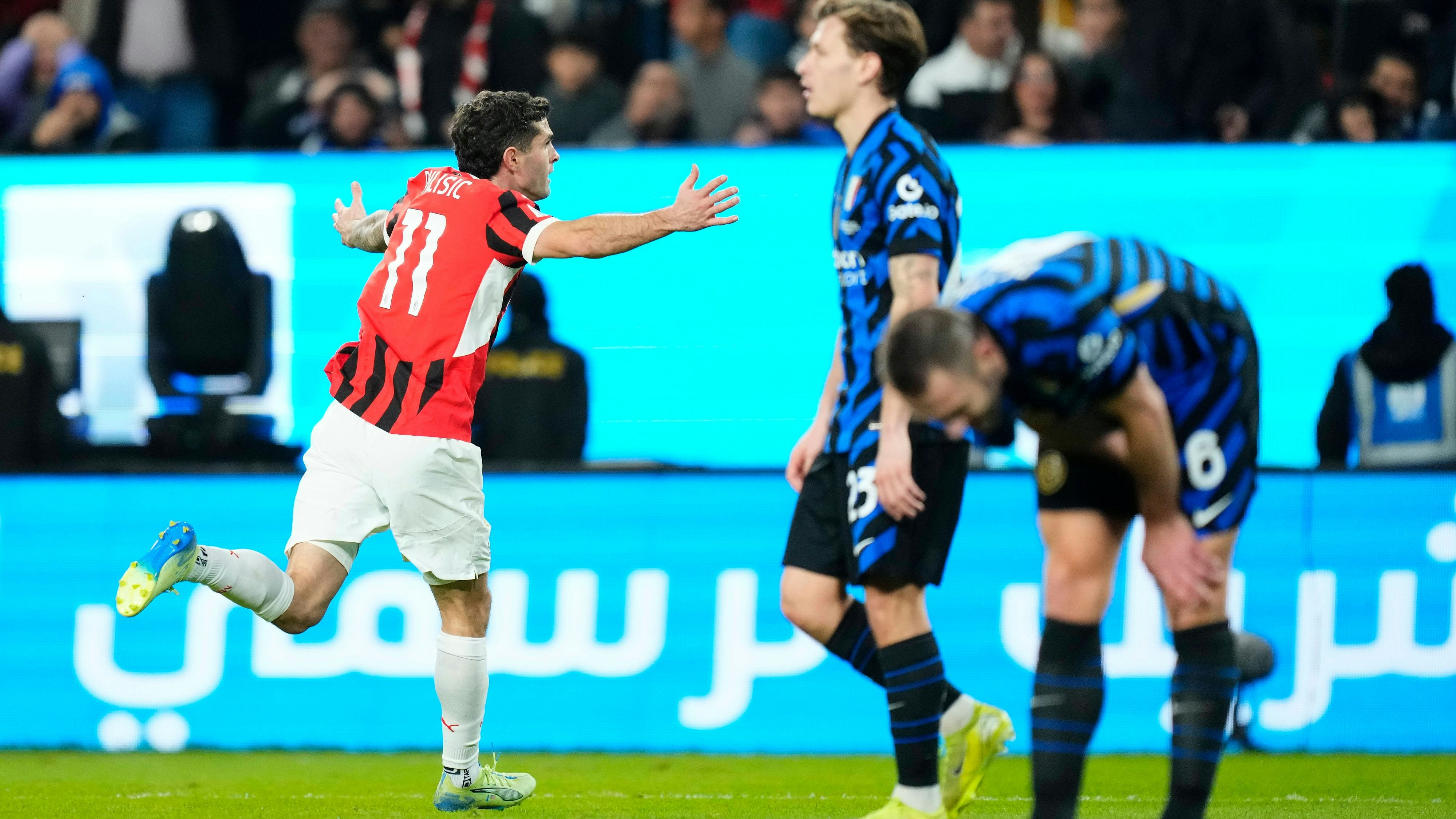 Milan feiert, Inter am Boden.