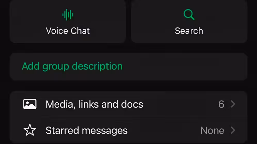 WhatsApp führt eine neue Funktion ein. Das Symbol links oben im Bild zeigt an, wenn es schon verfügbar ist.