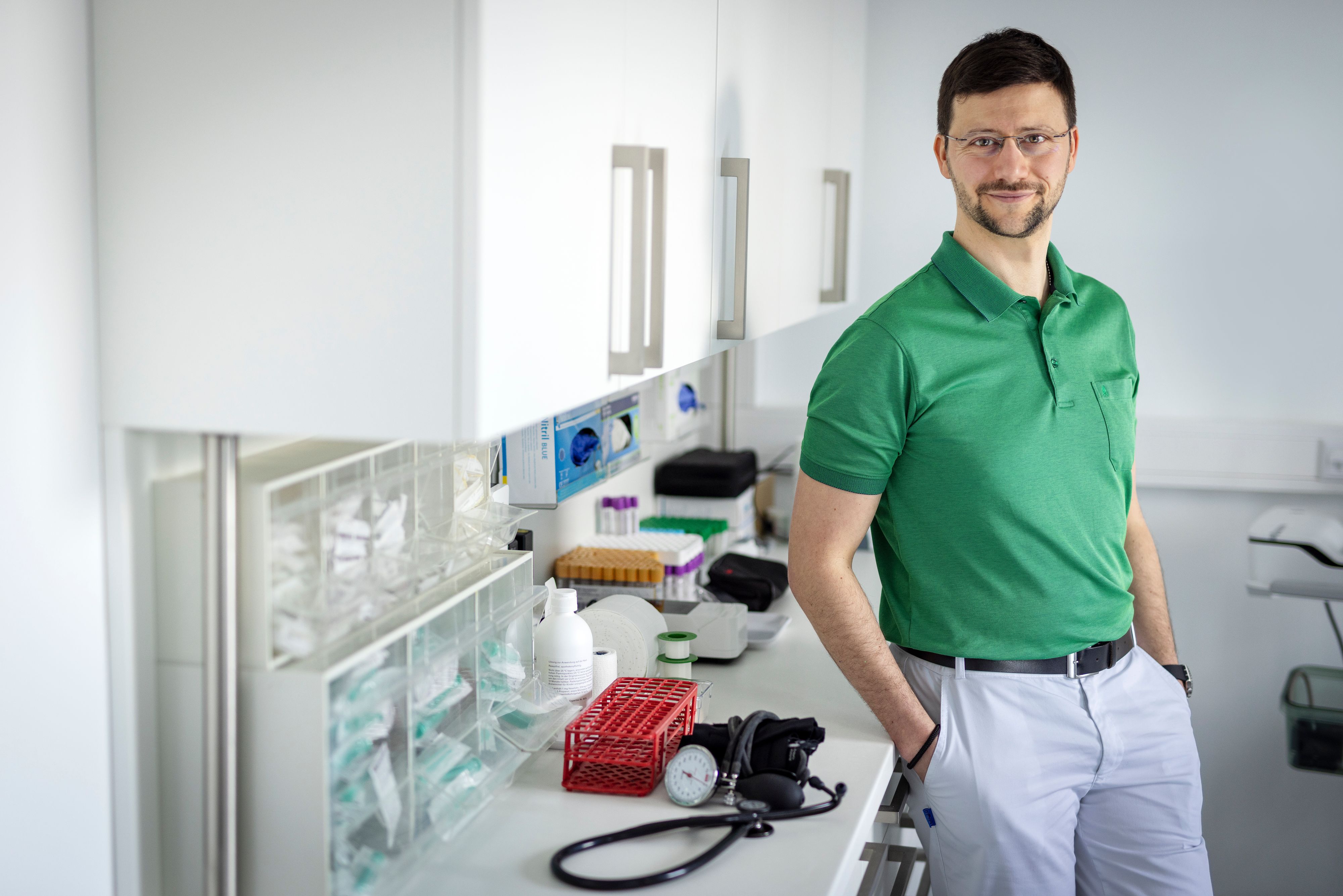 Allgemeinmediziner Dr. Kolm lebt selbst seit Jahren vegan: 