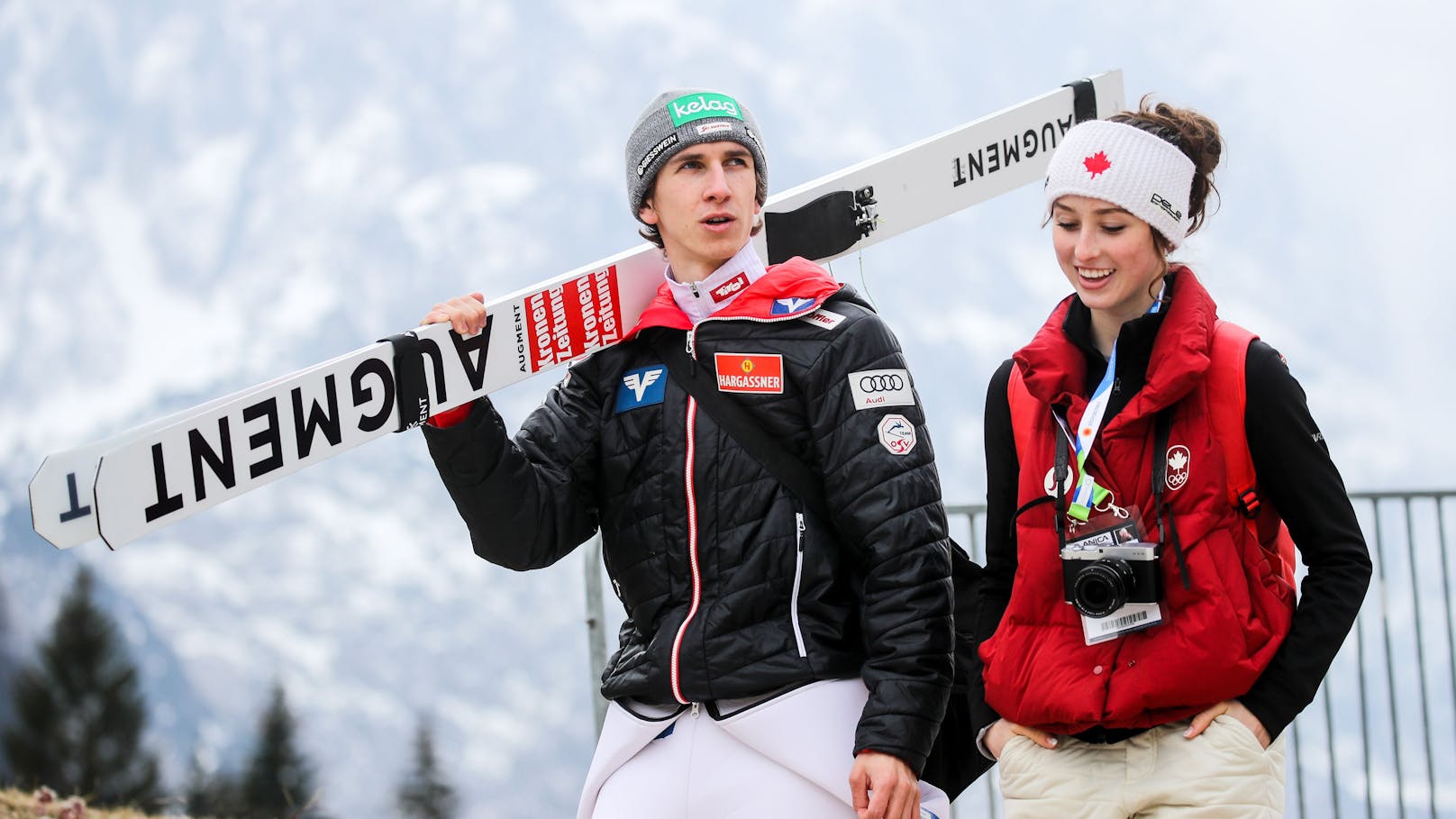 Daniel Tschofenig und Alex Loutitt sind das Traumpaar im Skisprung-Zirkus.