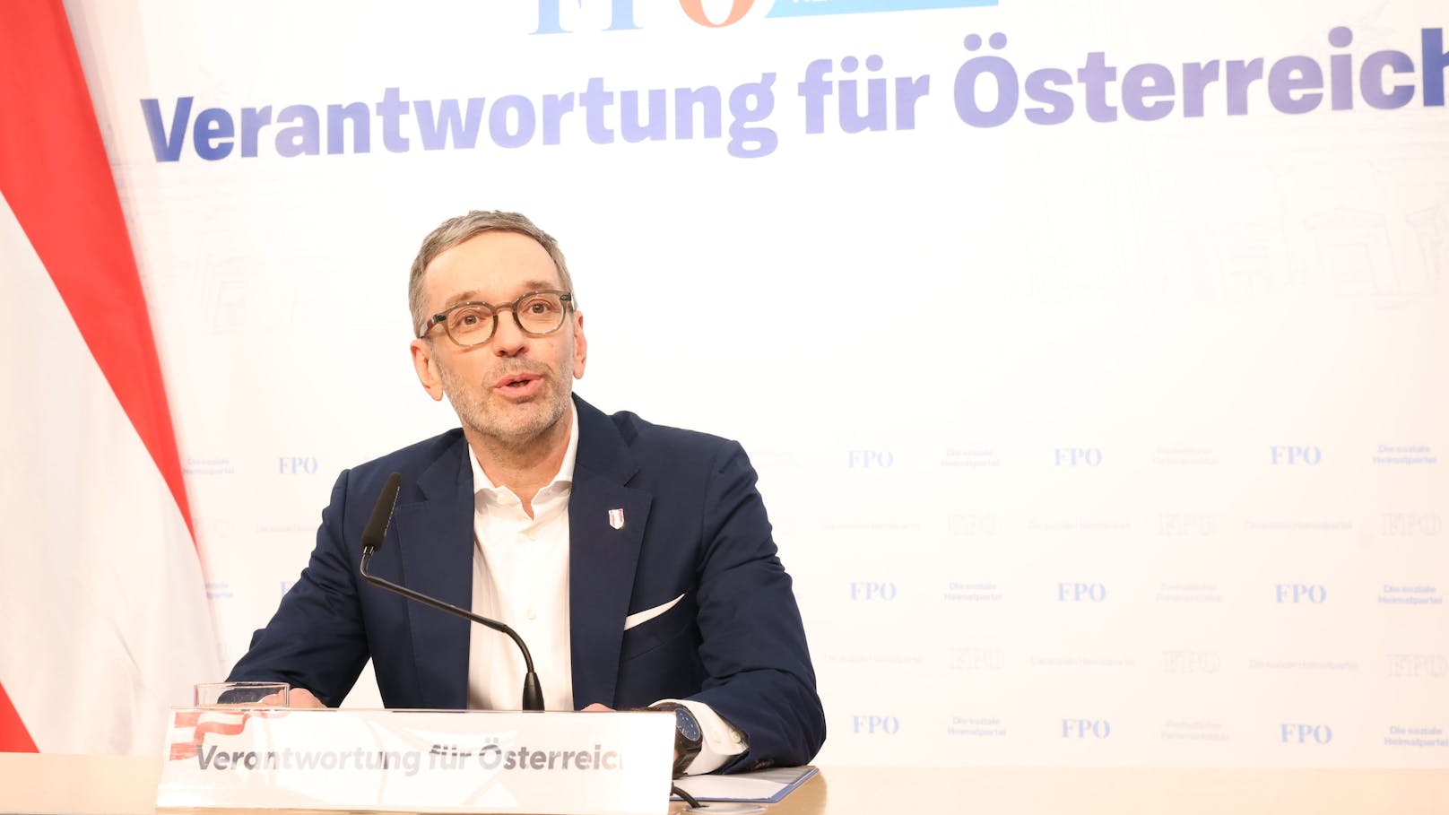 "Ehrlich regieren" – nun macht FPÖ-Kickl Kanzler-Ansage