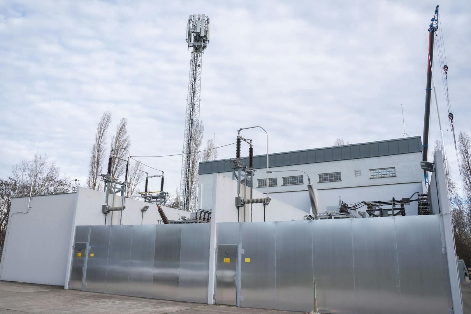 Das Umspannwerk Aspern wird ausgebaut.