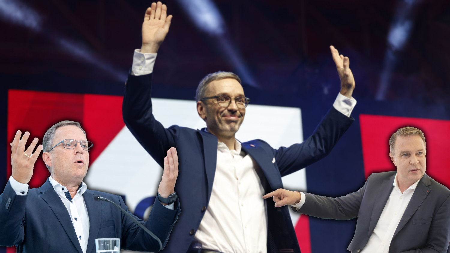 Der Polit-Streit zwischen ÖVP und SPÖ eskaliert. Nun rückt August Wöginger (l.) zum Angriff gegen Andreas Babler (r.) aus.