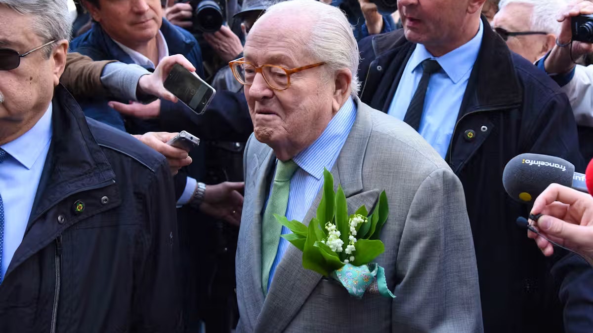 Jean-Marie Le Pen wurde 96 Jahre alt.