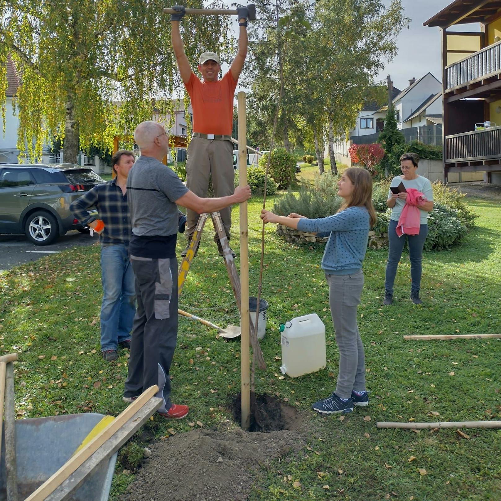 Heute For Future-Award 2024: Baumpflanzung in der Gemeinde Zillingtal