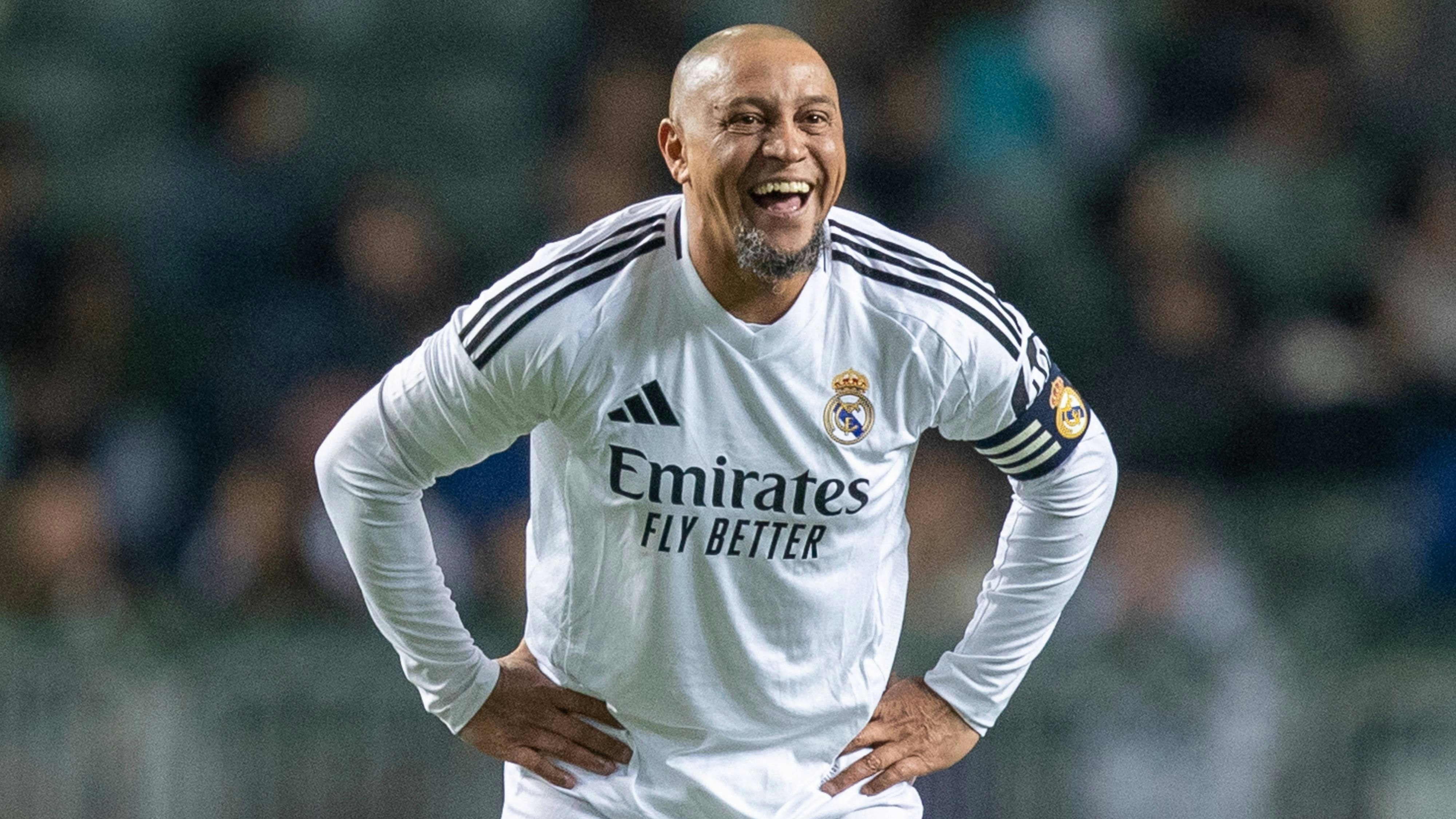 RECORD DATE NOT STATED 266402.jpg Roberto Carlos of REAL MADRID LEGENDS reacts during LEGENDS ASSEMBLE match in Hong Kong Stadium on Hong Kong, China December 20, 2024 HONG KONG EDITORIAL USE ONLY PUBLICATIONxNOTxINxCHNxHKGxTPE Copyright: xx 266402 AlanxSiuxMuixLunx 0787994434st