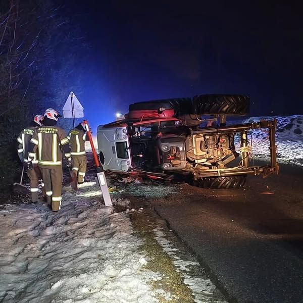 Die L213 war für die Dauer des Einsatzes gesperrt.