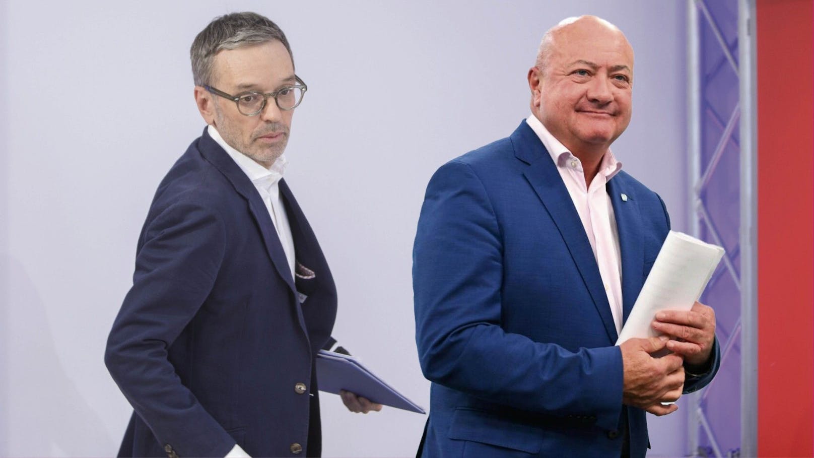 <strong>13.01.2025: Kanzler Kickl spaltet Land, aber 45 Prozent schon dafür.</strong> Nach dem Scheitern der Ampel-Verhandlungen steht das Land vor einer blau-schwarzen Regierung. <a data-li-document-ref="120082989" href="https://www.heute.at/s/blau-schwarz-die-mehrheit-ist-noch-skeptisch-120082989">Die Meinung der Österreicher dazu ist gespalten >>></a>