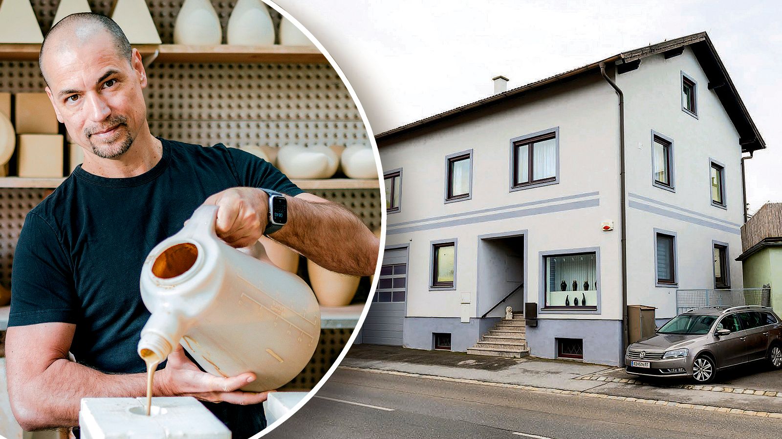 Unternehmer Hannes Wagner; Familie zittert um ihr Haus