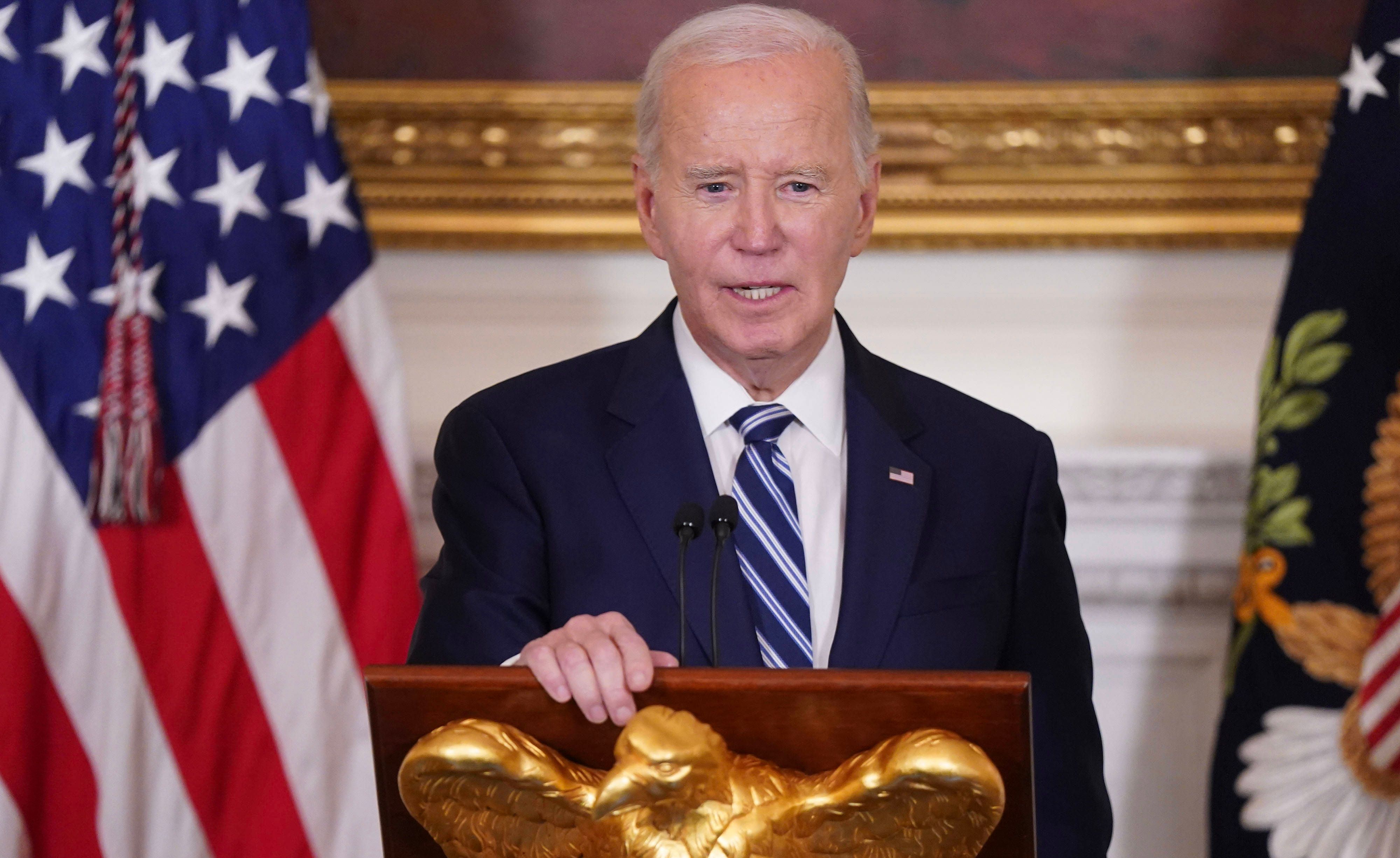Joe Biden ist noch weniger als zwei Wochen im Amt, bis Donald Trump am 20. Januar nachrücken wird.