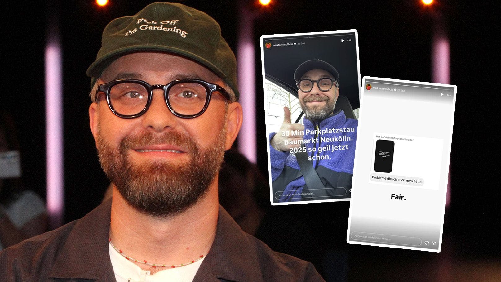 Luxusprobleme! Fans weisen Mark Forster zurecht