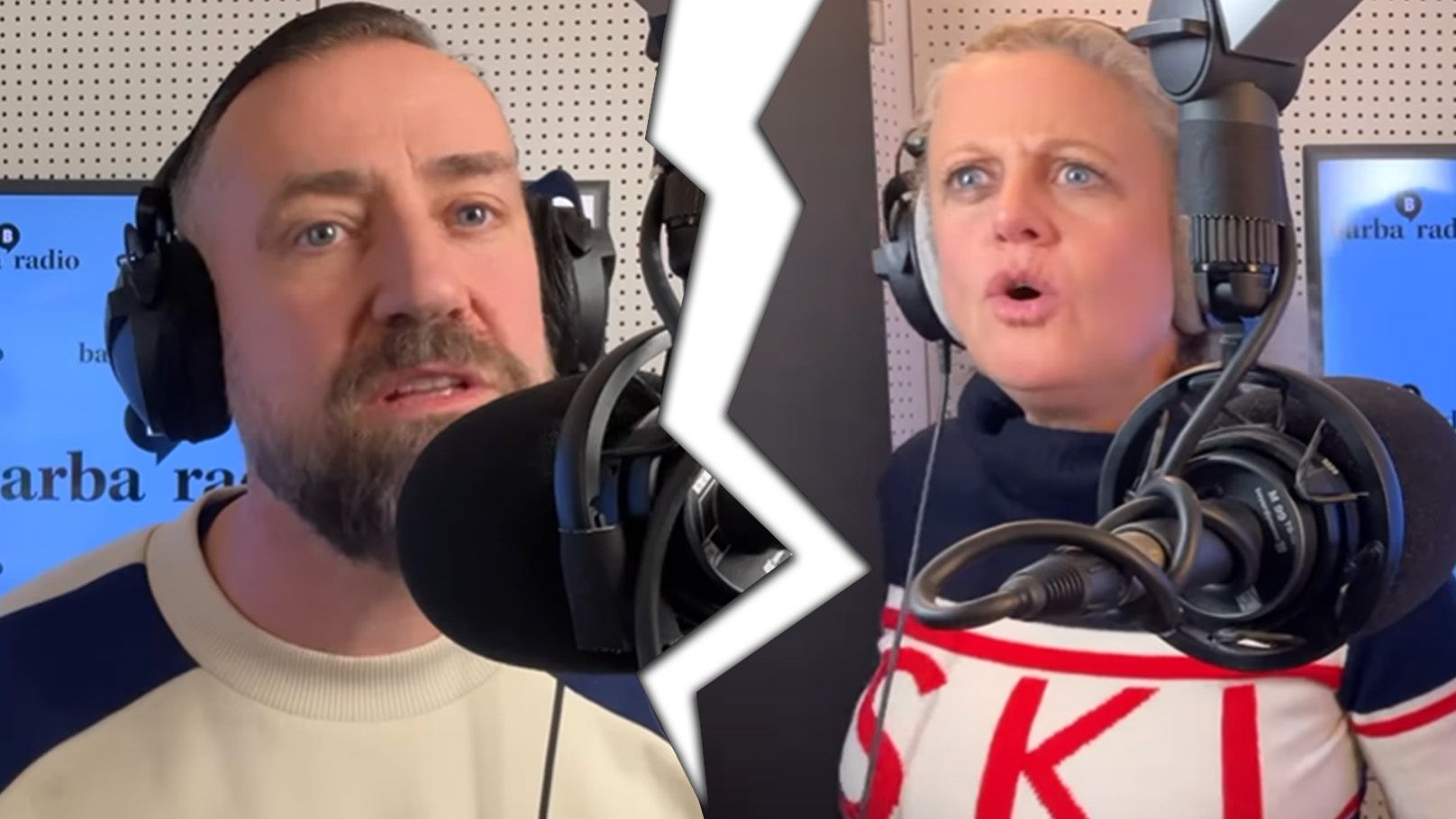 Bürger Lars Dietrich und Barbara Schöneberger quatschen in ihrem Podcast.