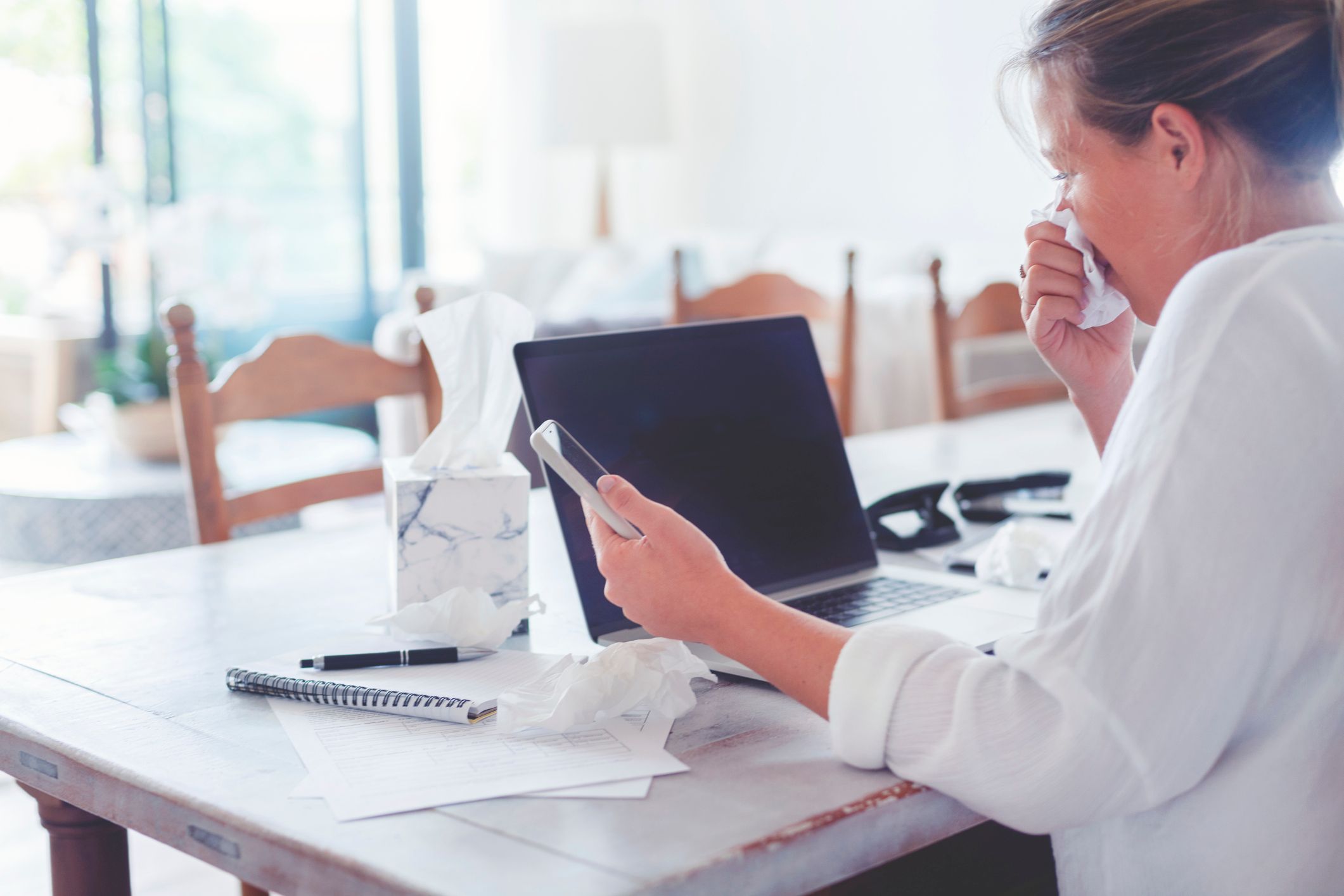 Vorstoß eines Arbeitspsychologen: Einen Teil der Arbeit könnte man auch daheim erledigen.