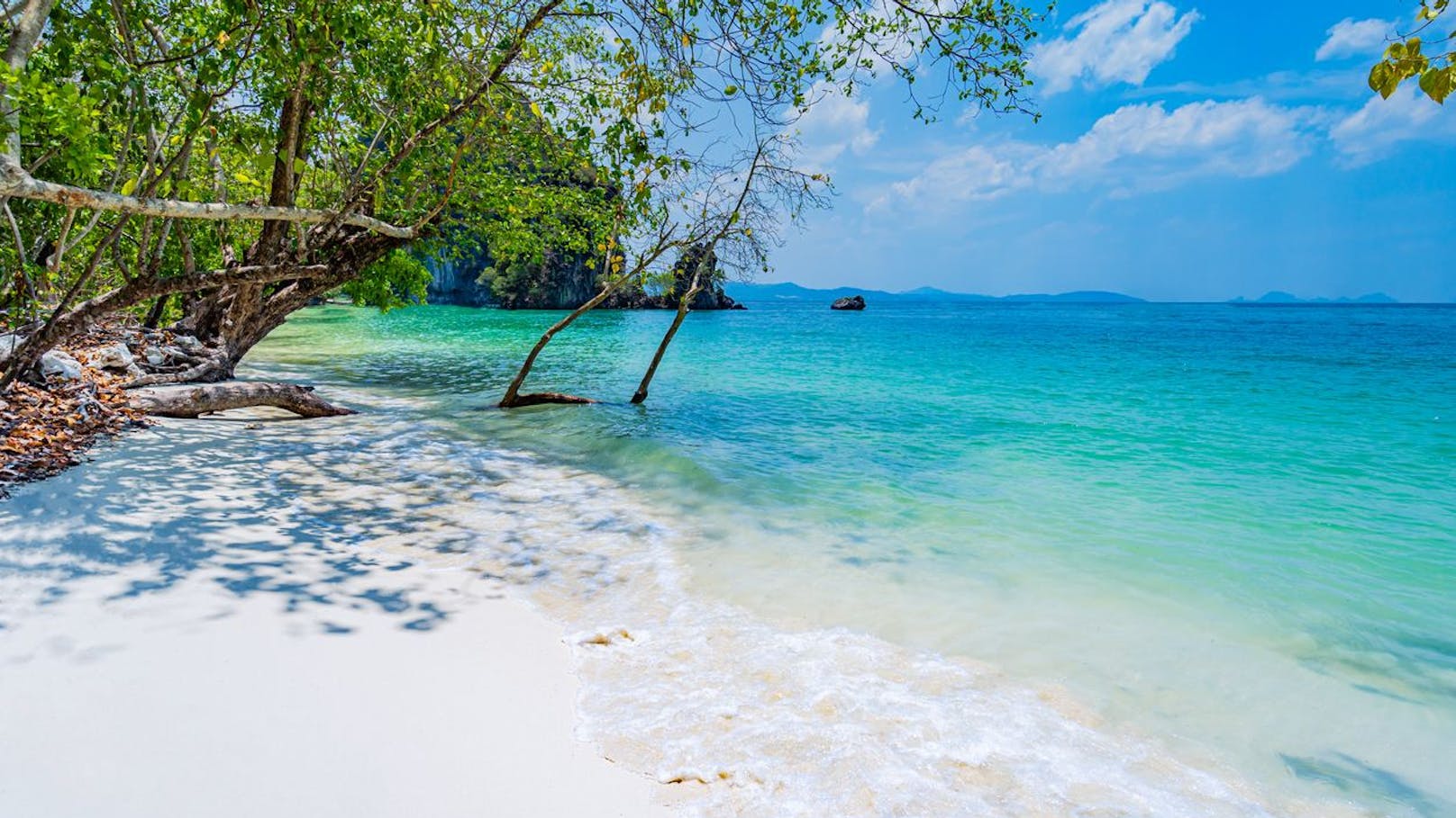 Die thailandische Mini-Insel Ko Kradan in der Provinz Trang bietet paradiesische Orte.