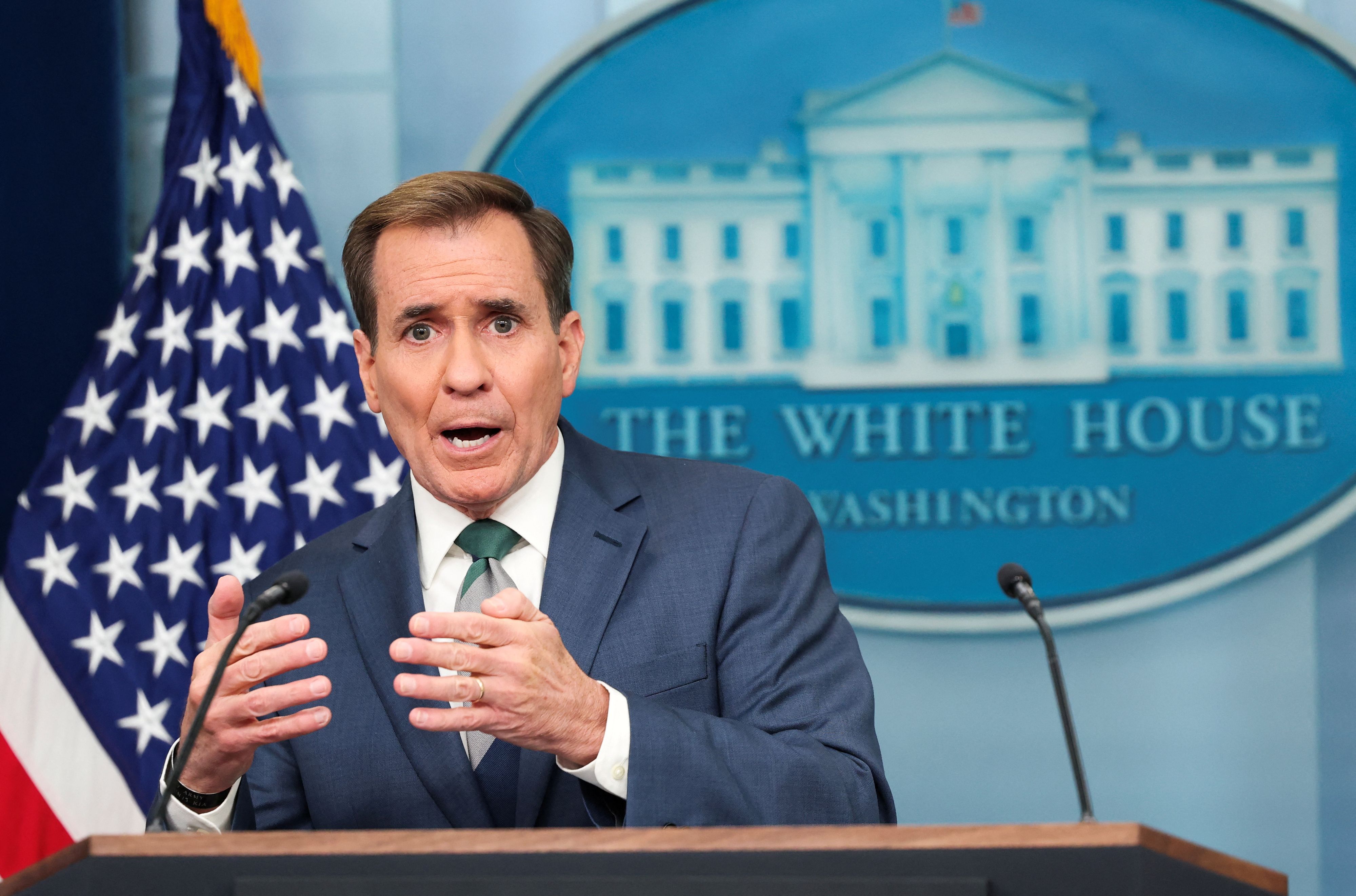 John Kirby bezeichnete die Lage im Sudan als Völkermord, nicht aber die am Gazastreifen.