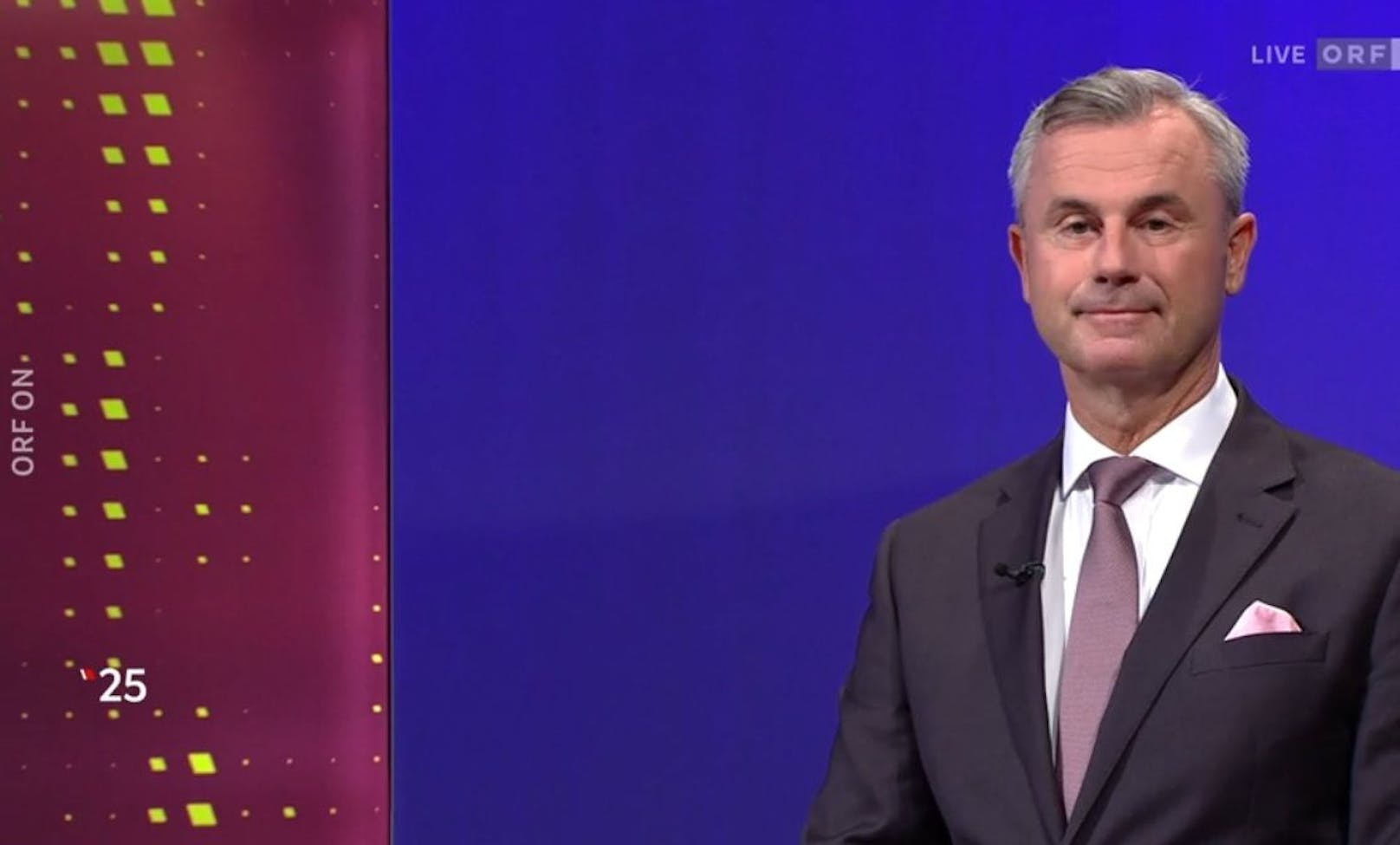 FPÖ-Urgestein Norbert Hofer mit einer Kampfansage: "Ich will nicht zweiter werden". 