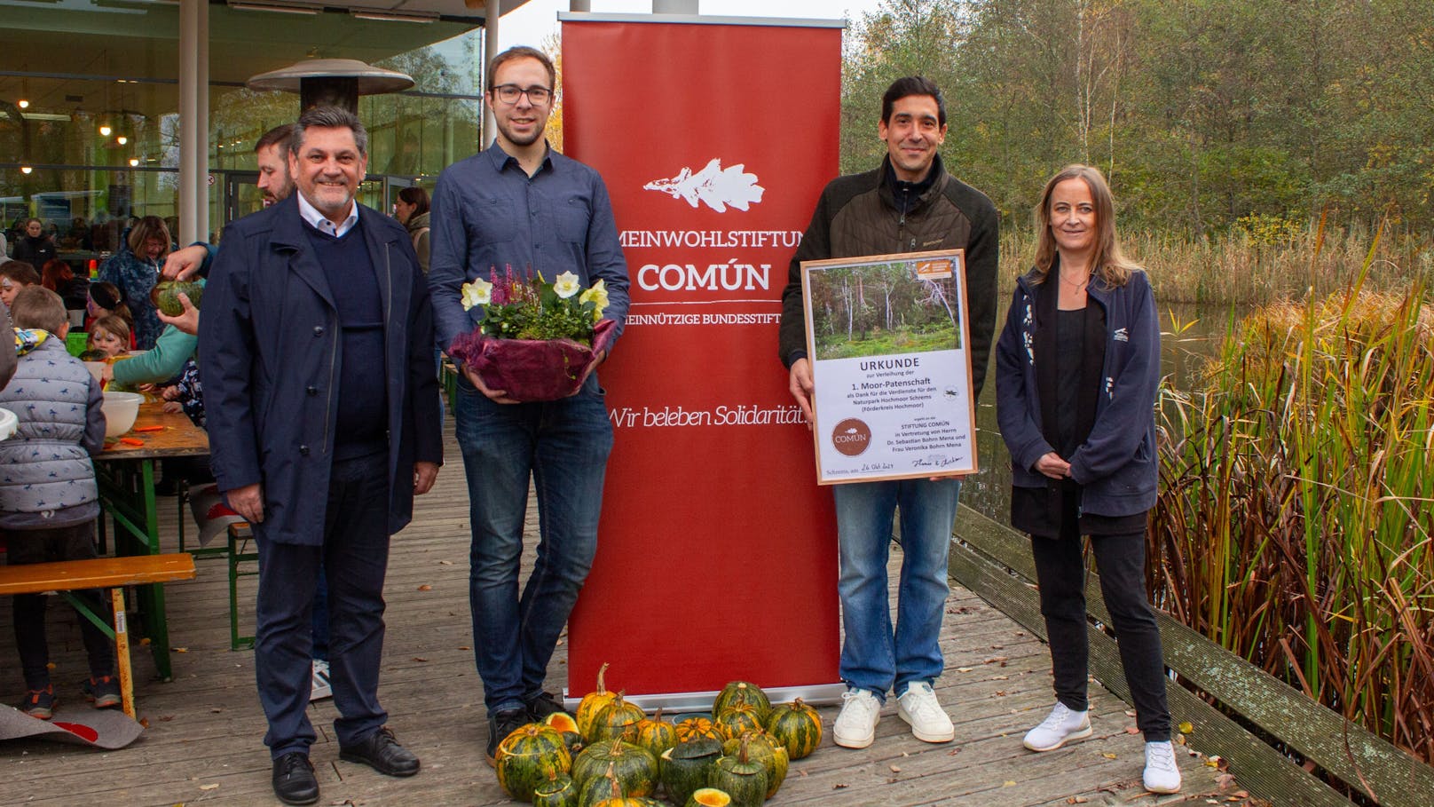 Bohrn Mena soll Schremser Feuchtgebiete retten