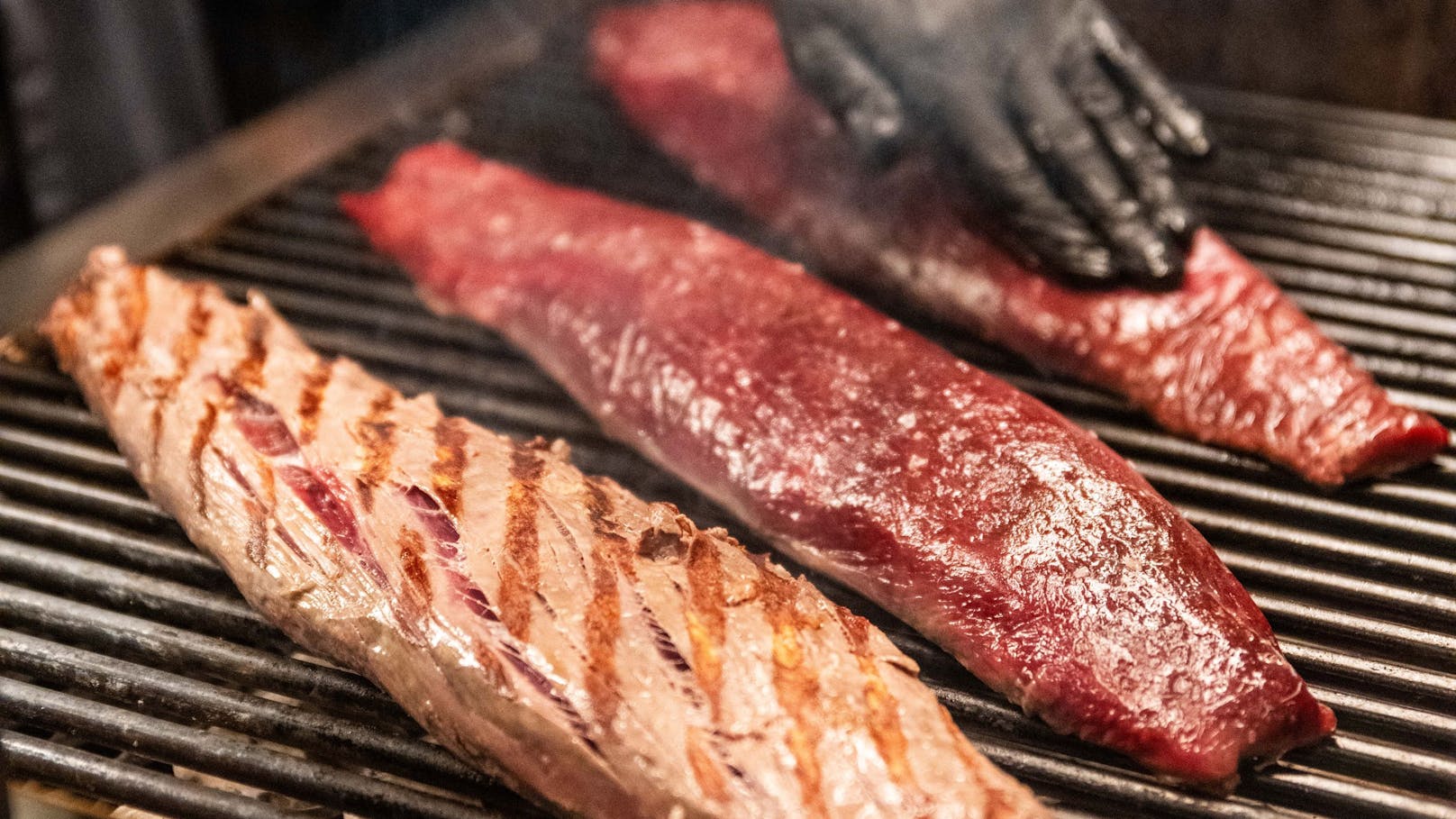 Ein gutes Stück Fleisch darf auch nicht fehlen.