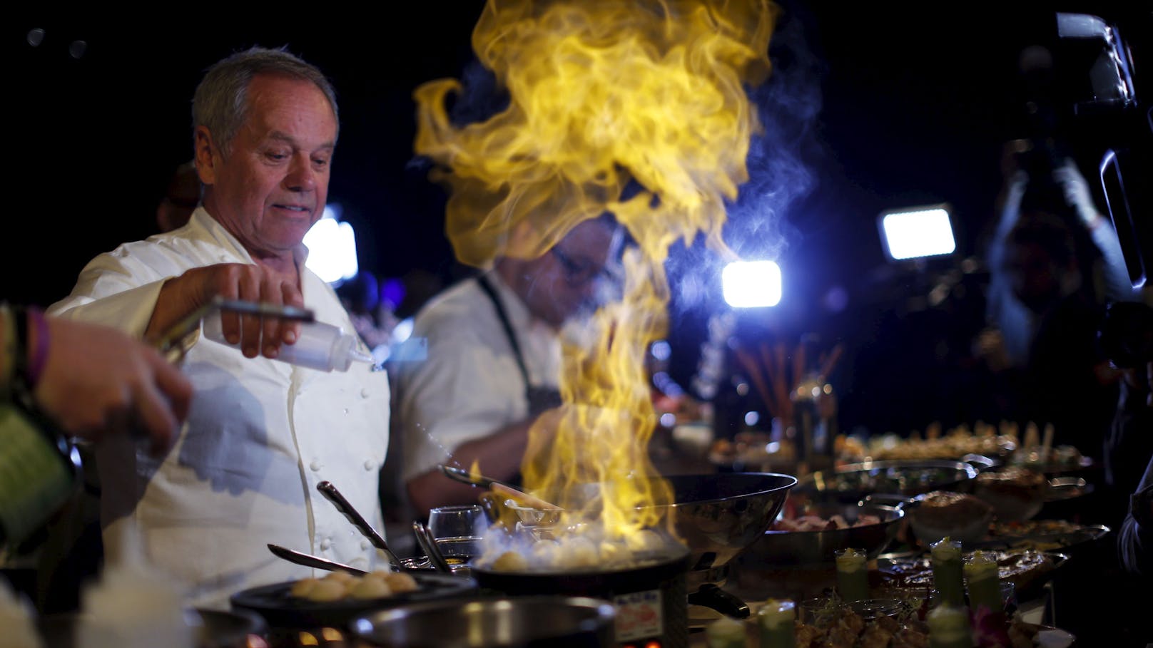 Wolfgang Puck bekocht jedes Jahr die Gäste der Oscarverleihung.