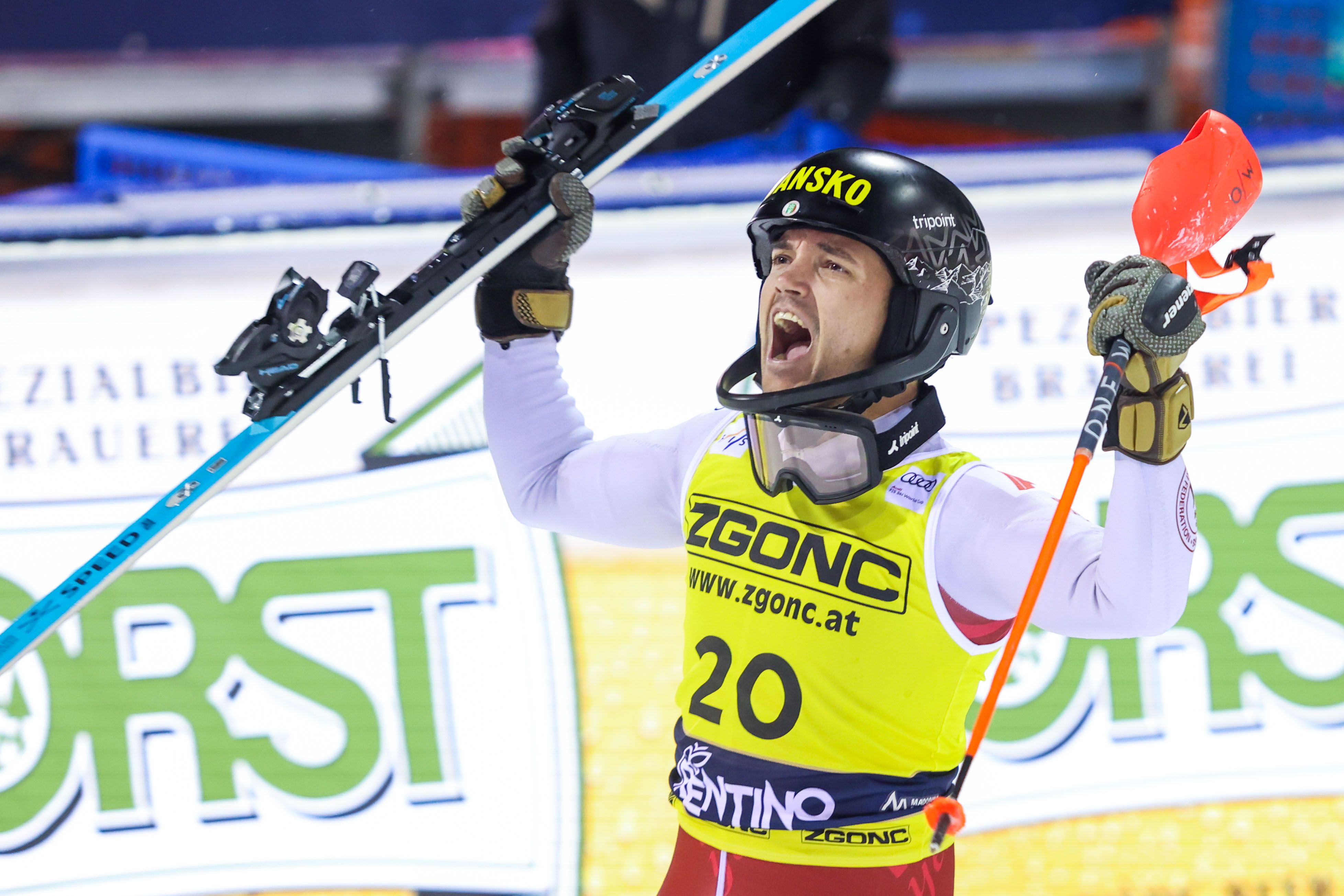 Der bulgarische Madonna-Sensationssieger Albert Popow. 