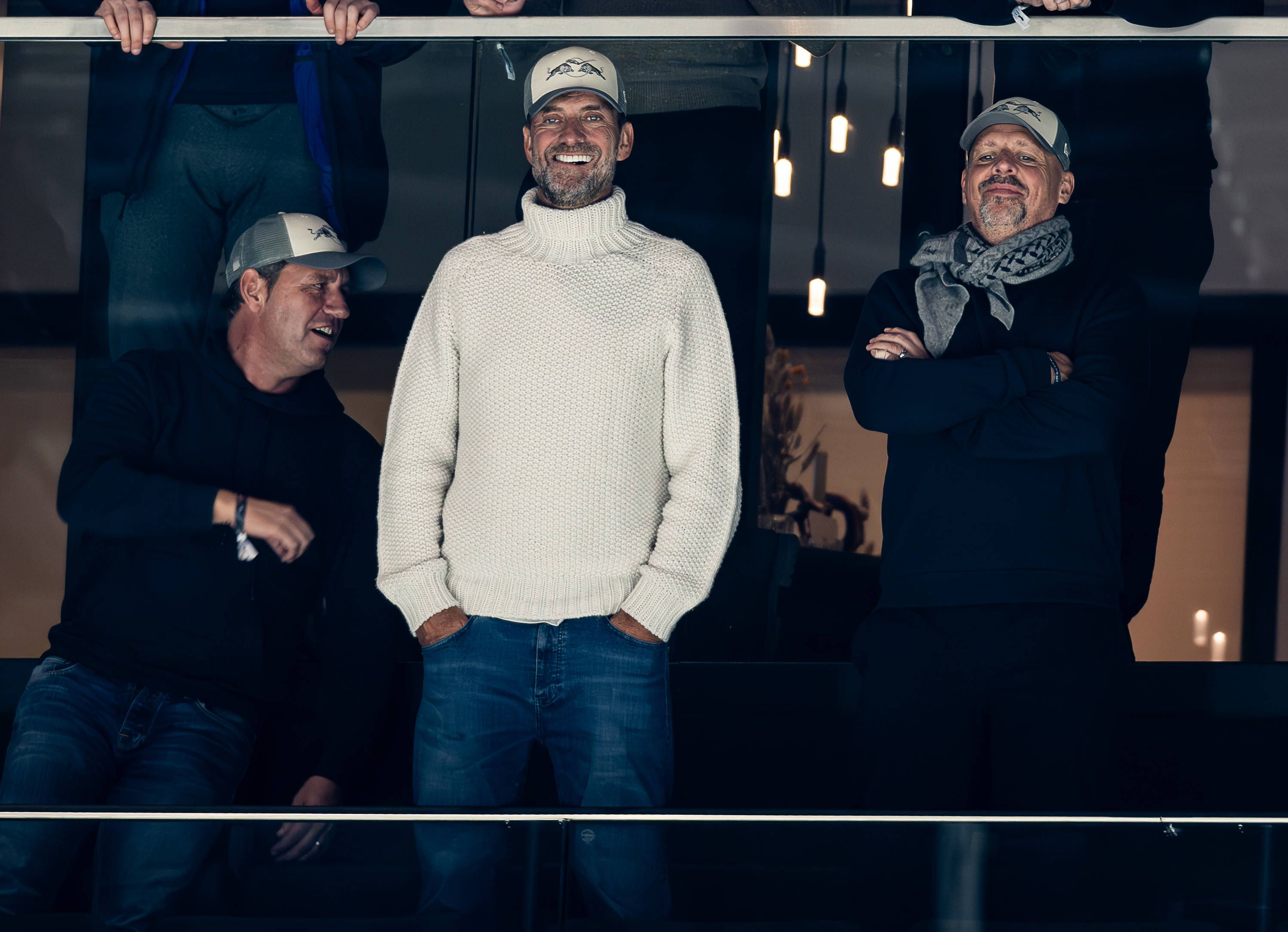 Jürgen Klopp beim DEL-Spiel zwischen dem EHC Red Bull München und den Fischtown Pinguins Bremerhaven. 