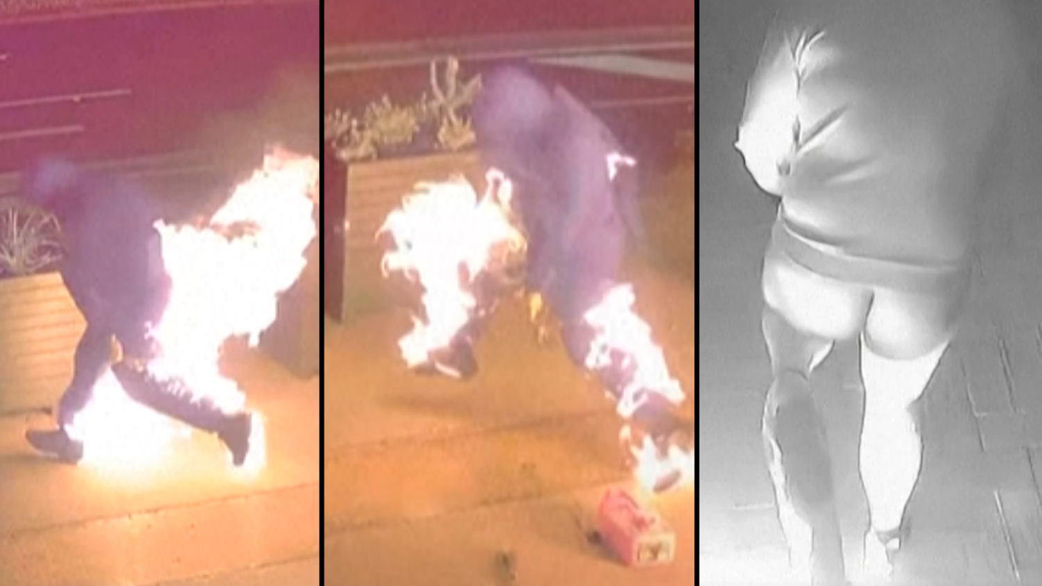 In Australien hat ein Brandstifter versehentlich seine eigene Hose angezündet - und musste dann nackt vom Tatort fliehen. 