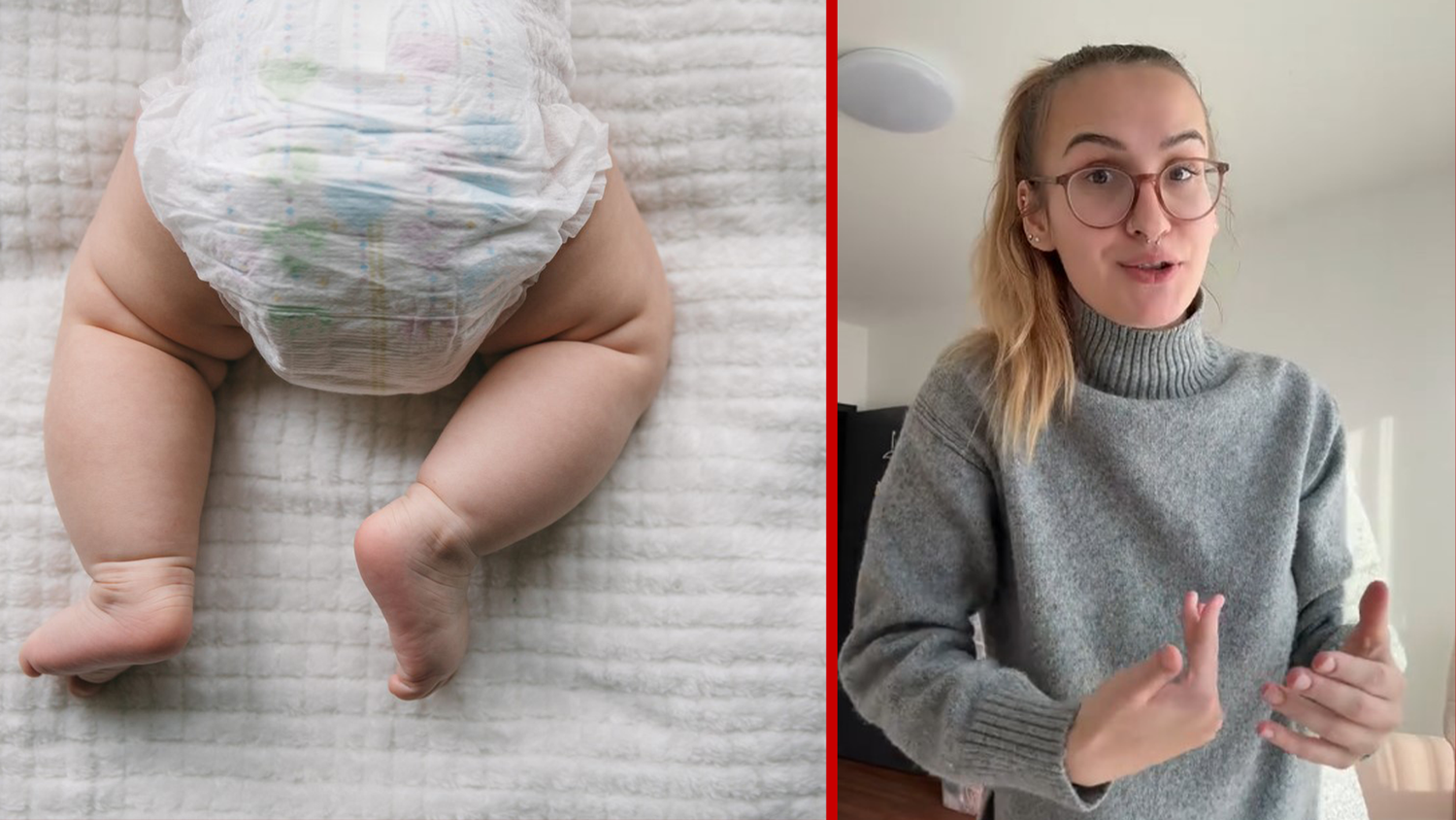 Phoebe Krech (re.) teilt ihre Erfahrungen auf TikTok.