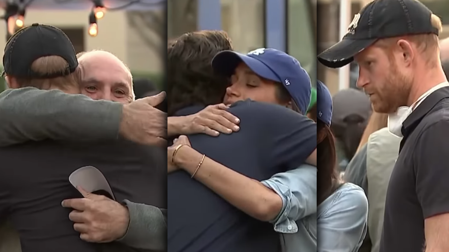 Prinz Harry und Herzogin Meghan sind im Katastrophengebiet in LA an Ort und Stelle und spenden Trost.