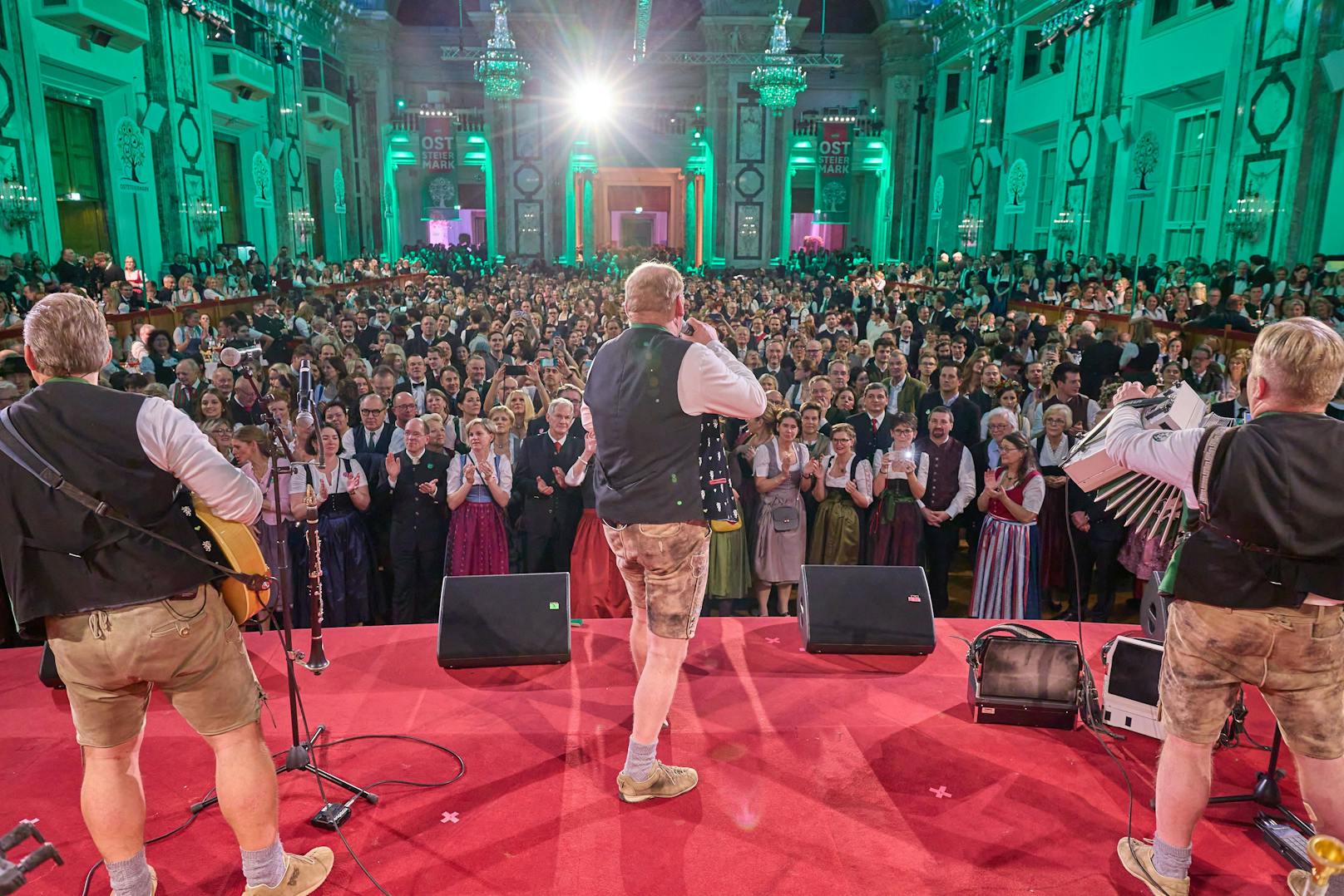 Impressionen des 125. Steirerballs: Die Edelseer rocken den Festsaal der Wiener Hofburg