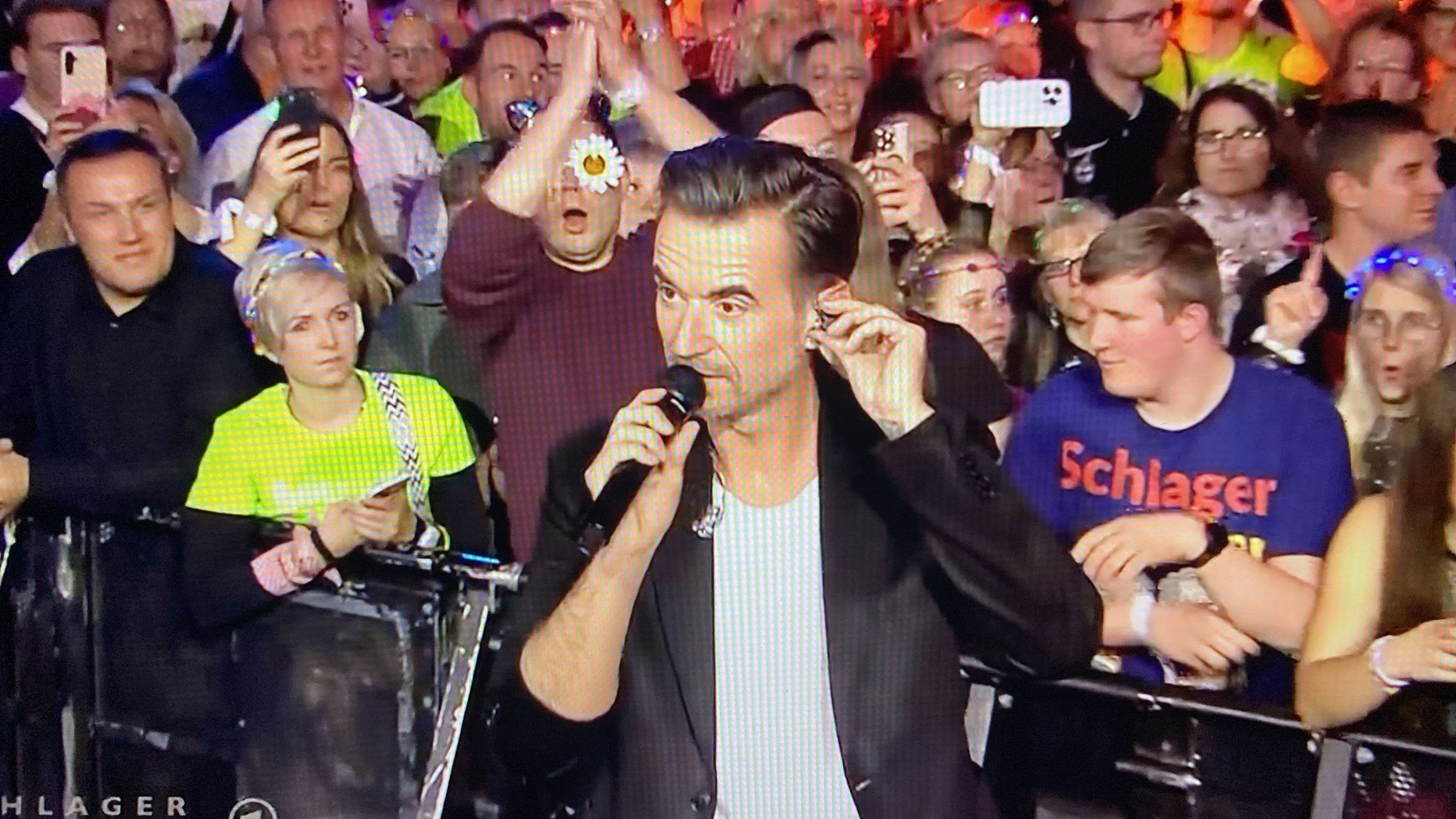 Silbereisen wusste sich glücklicherweise zu helfen.