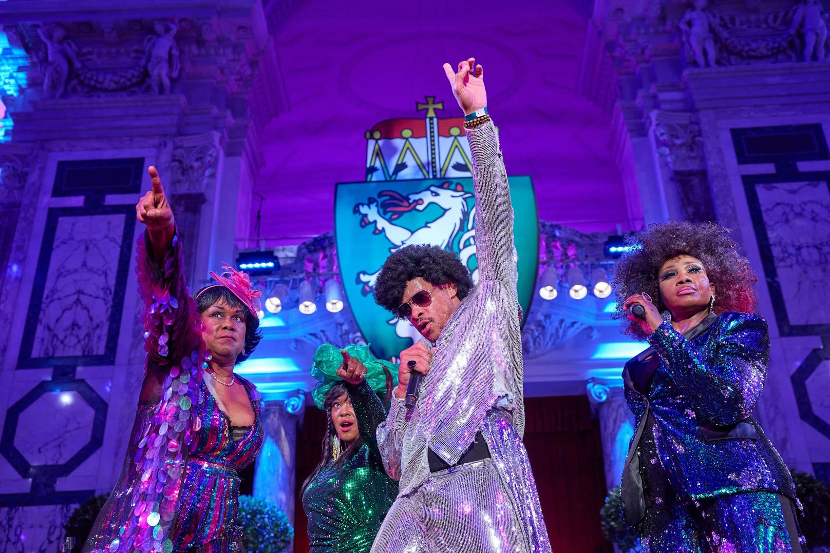 Impressionen des 125. Steirerballs: Die Bony M. Show im Festsaal der Wiener Hofburg