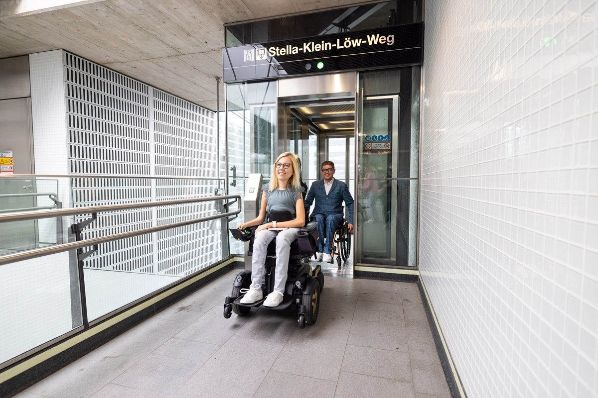 Bis Ende 2025 sorgen elf neue Aufzüge für noch mehr Barrierefreiheit im U-Bahn-Netz.
