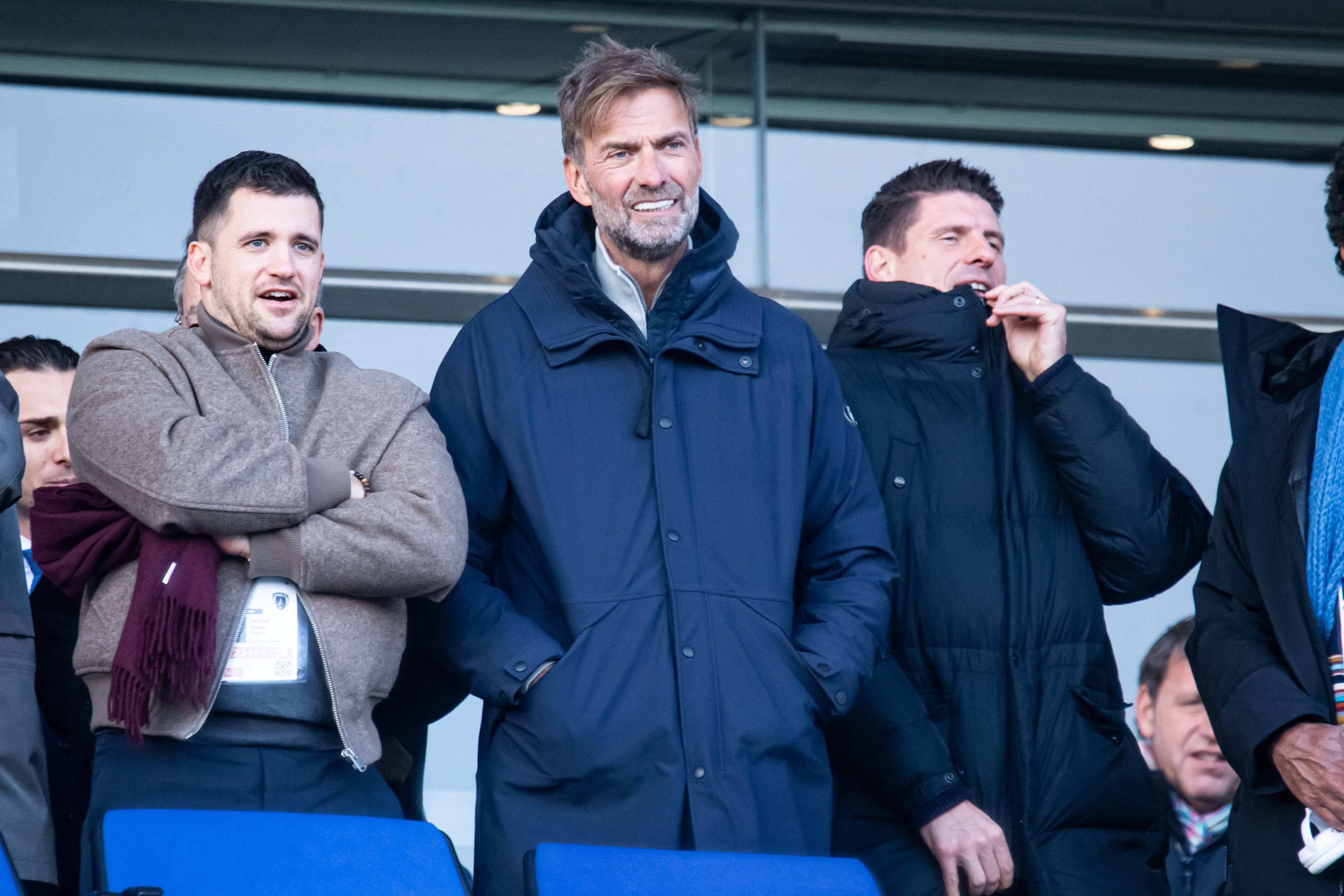 Klopp beim Spiel des FC Paris.