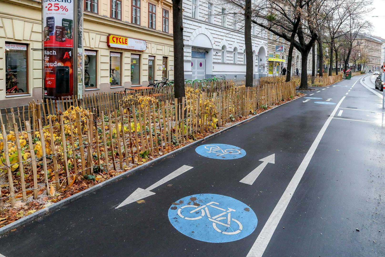 Die neue Wiedner Hauptstraße wurde eröffnet.